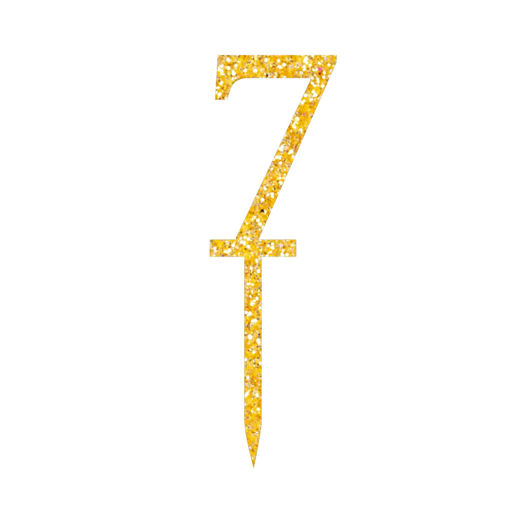 7 Number Cake Topper - Image 3