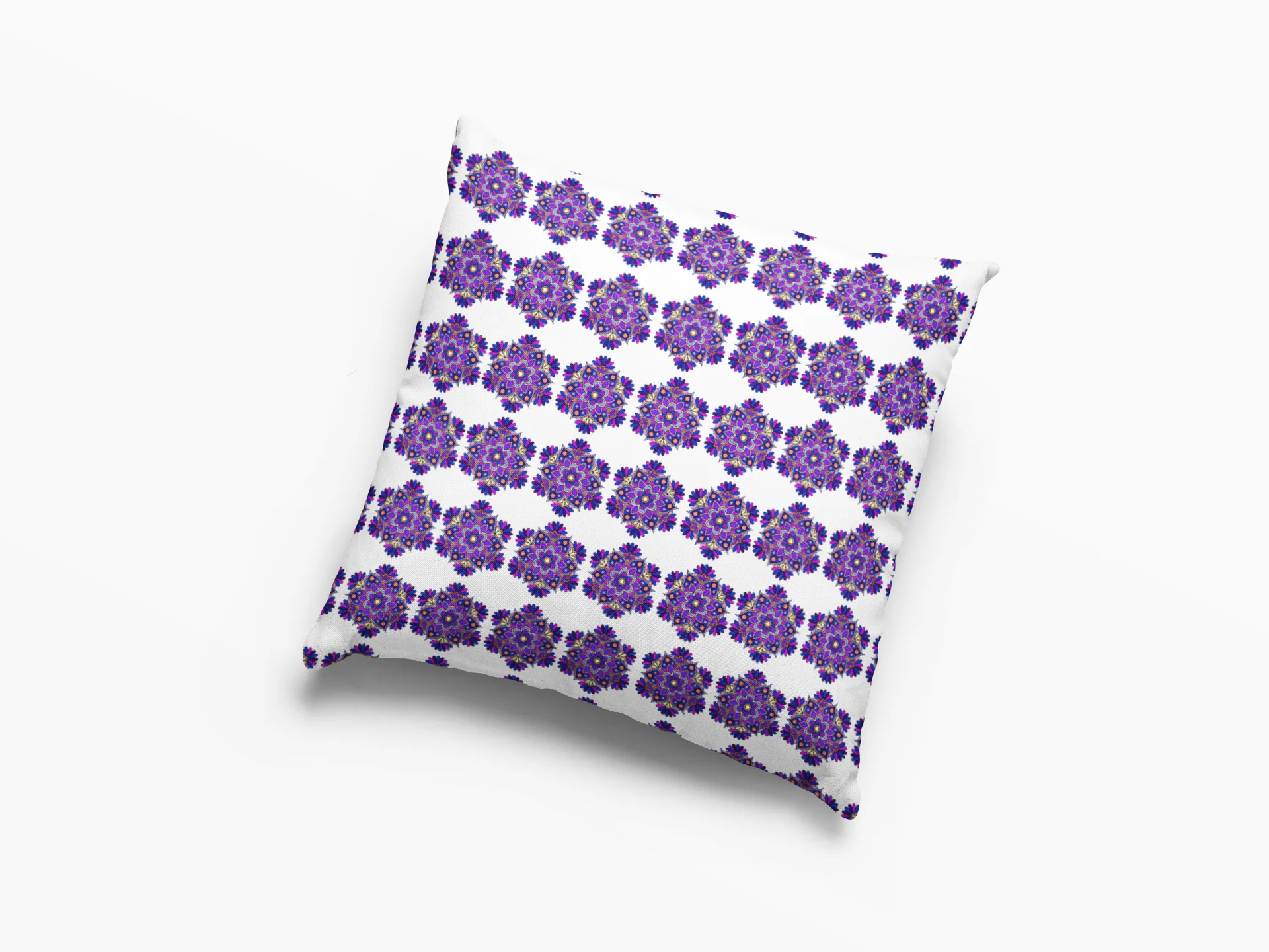 Flower Beautiful Printed Cushion