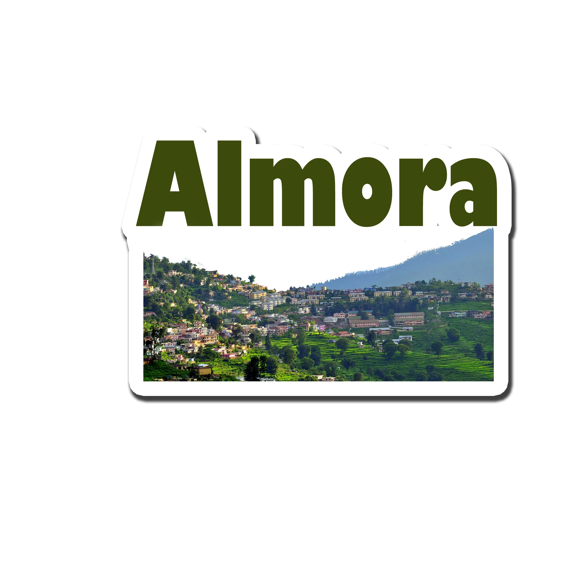 Almora Beautiful Souvenir Fridge Magnet