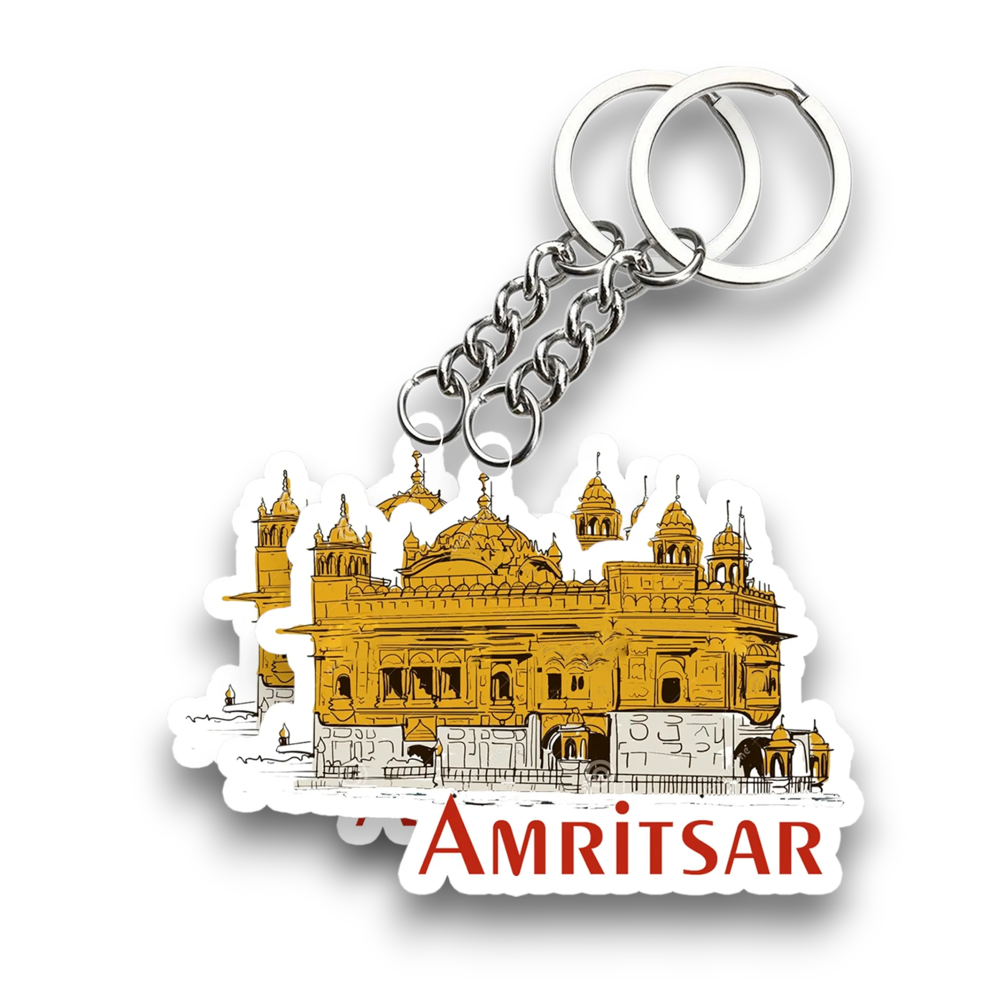 Amritsar Key chain ( Set of 2 ) - Image 2