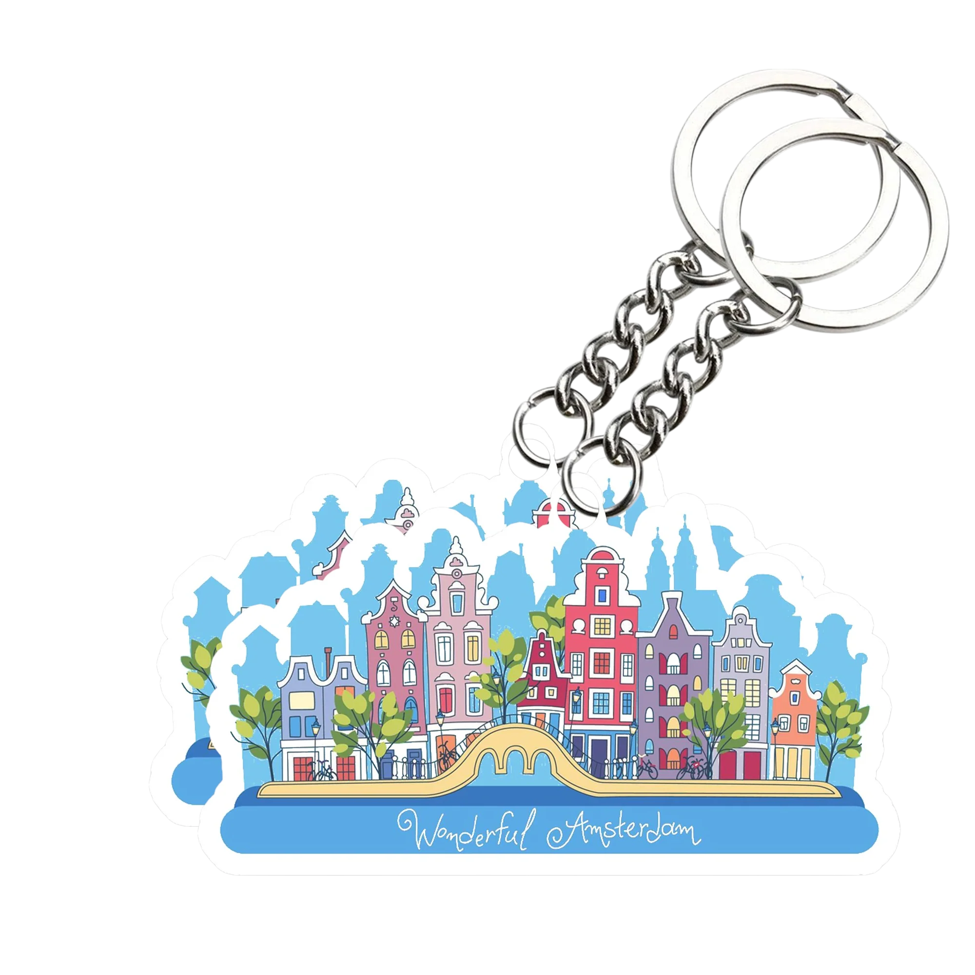 Amsterdam Key chain ( Set of 2 ) - Image 2