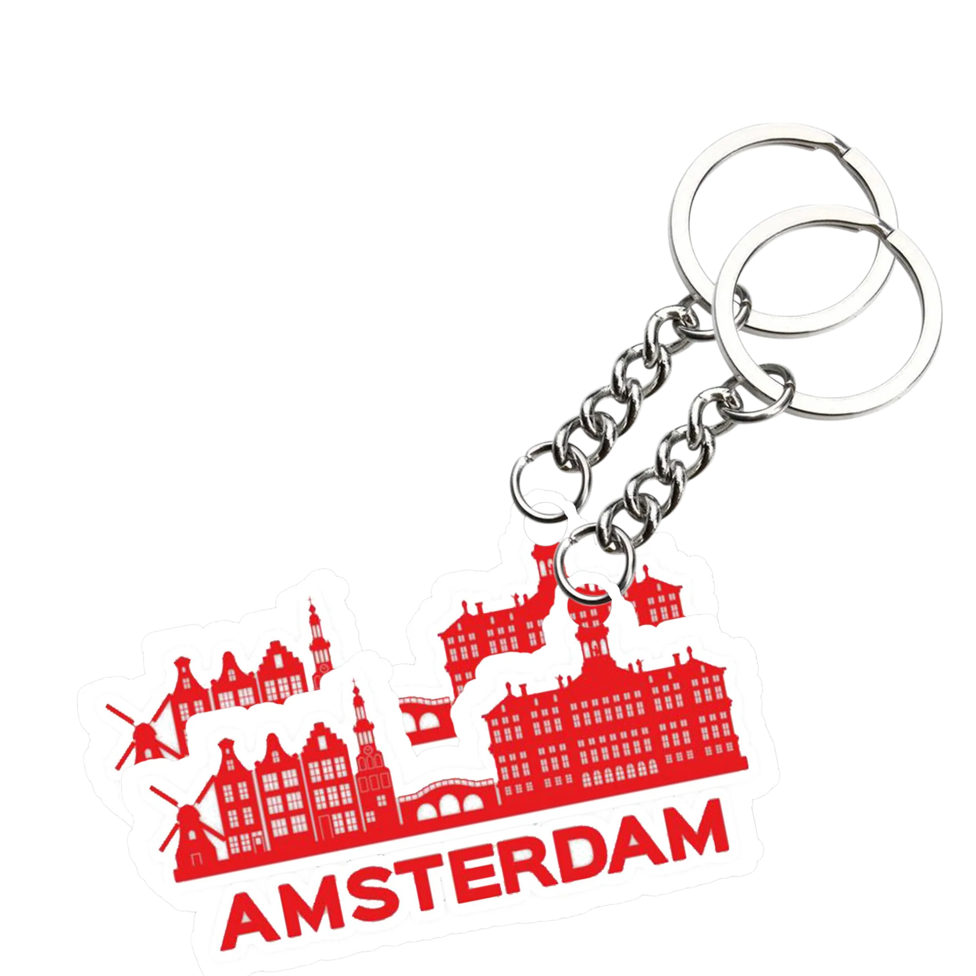 Amsterdam  Key chain ( Set of 2 ) - Image 2