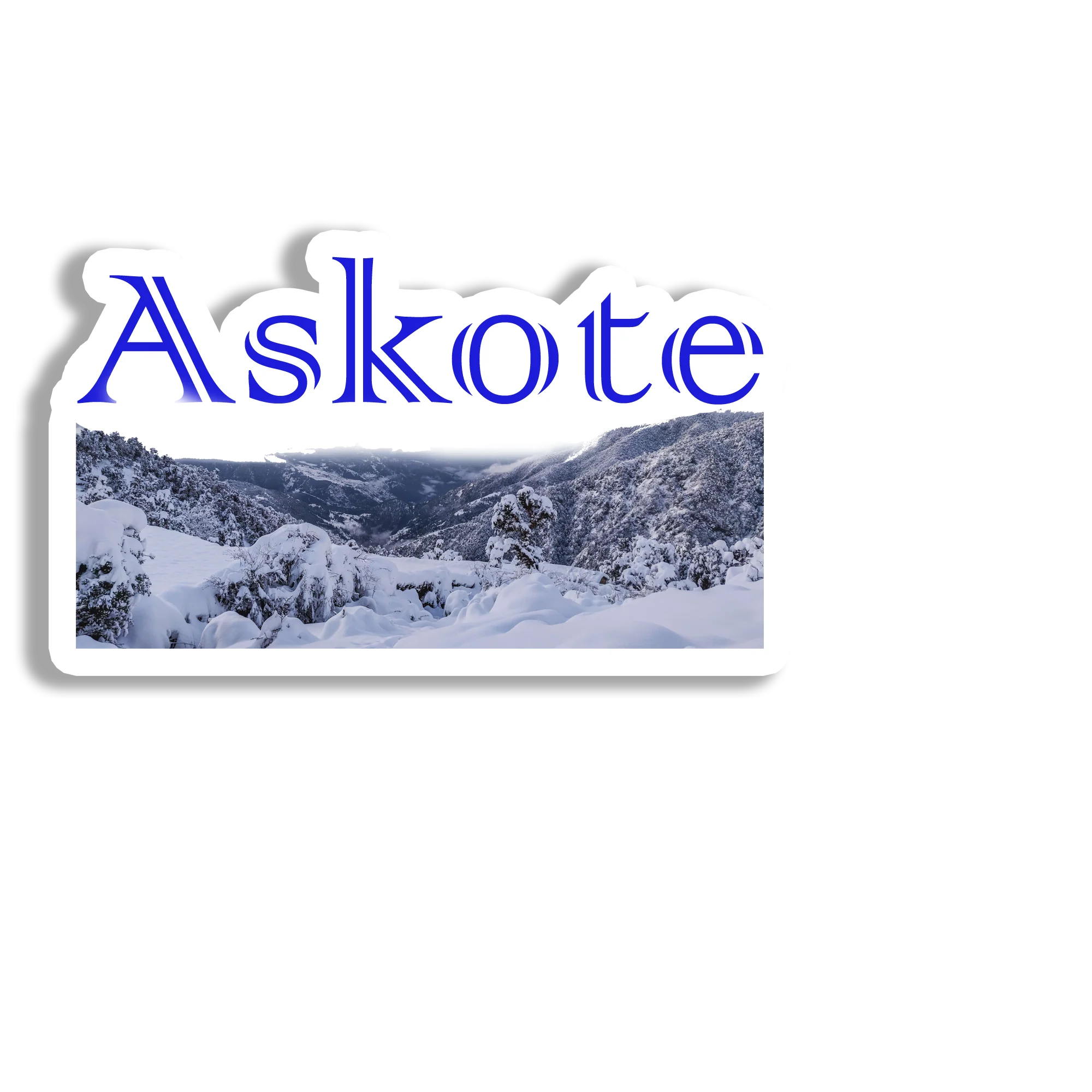Askote Beauty Souvenir Fridge Magnet