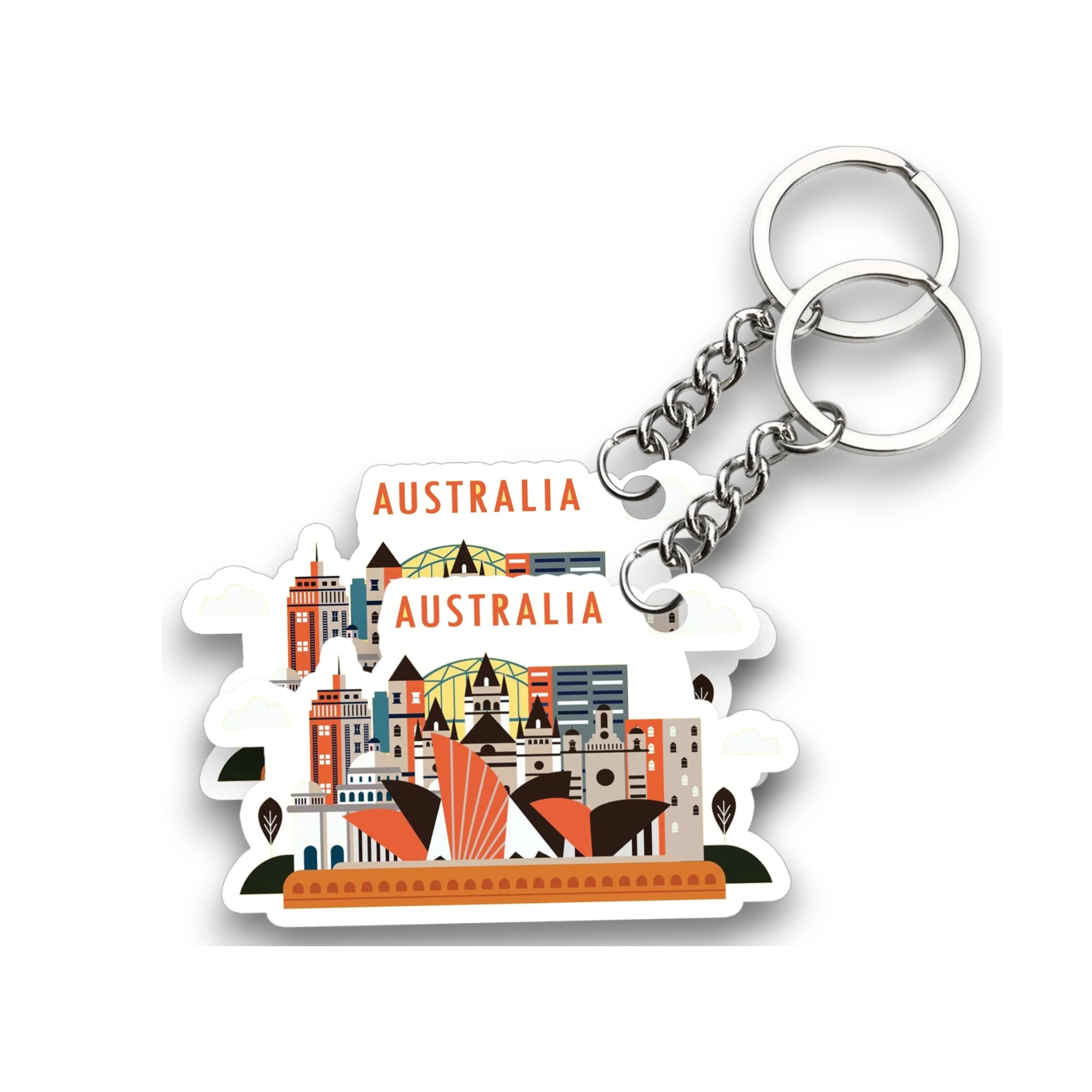 Australia Key chain ( Set of 2 ) - Image 2