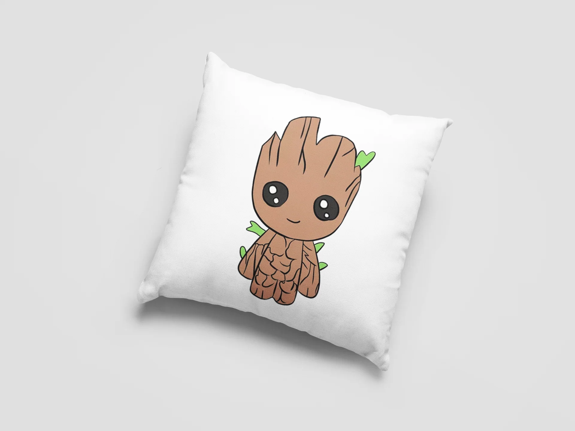 Baby Groot Printed Cushion