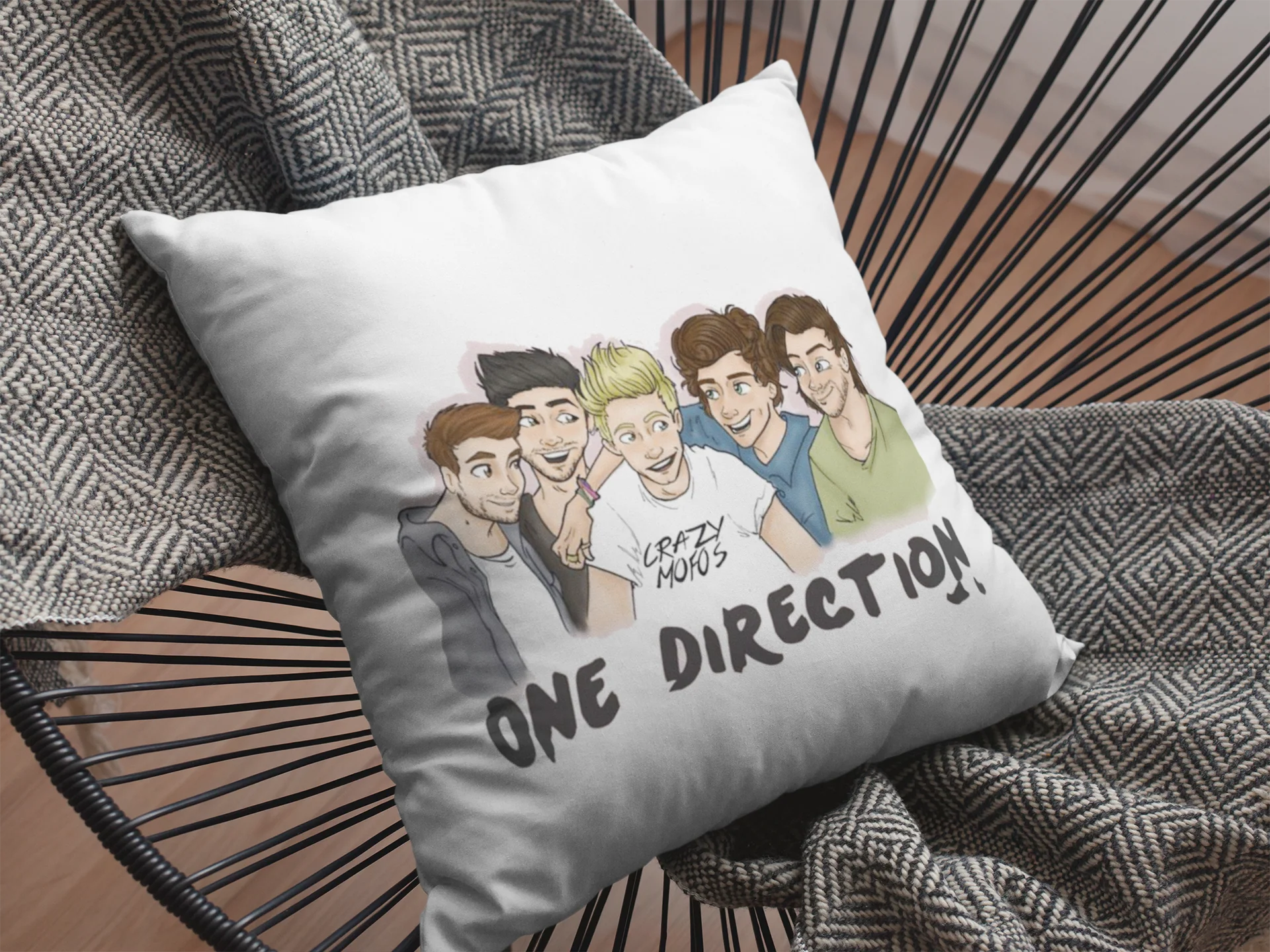 One direction Printed Cushion - Image 2