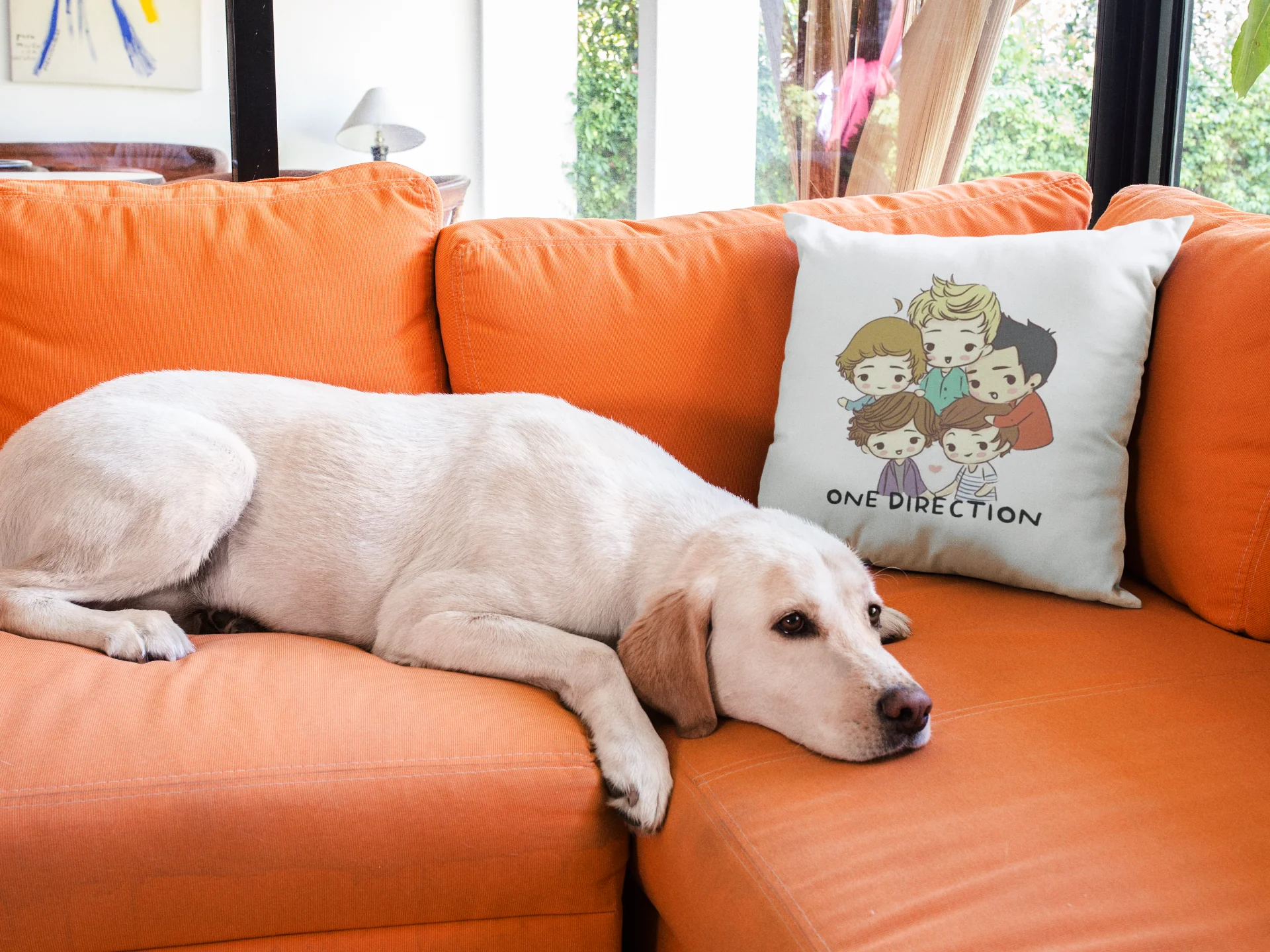 One Direction Printed Cushion - Image 3