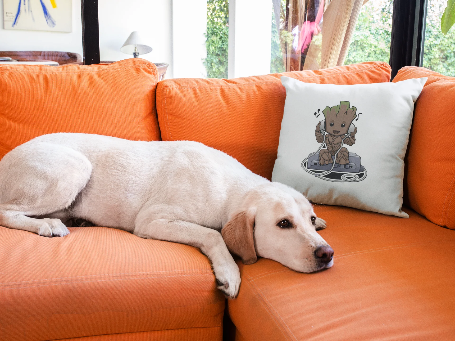 Baby Groot Printed Cushion - Image 3