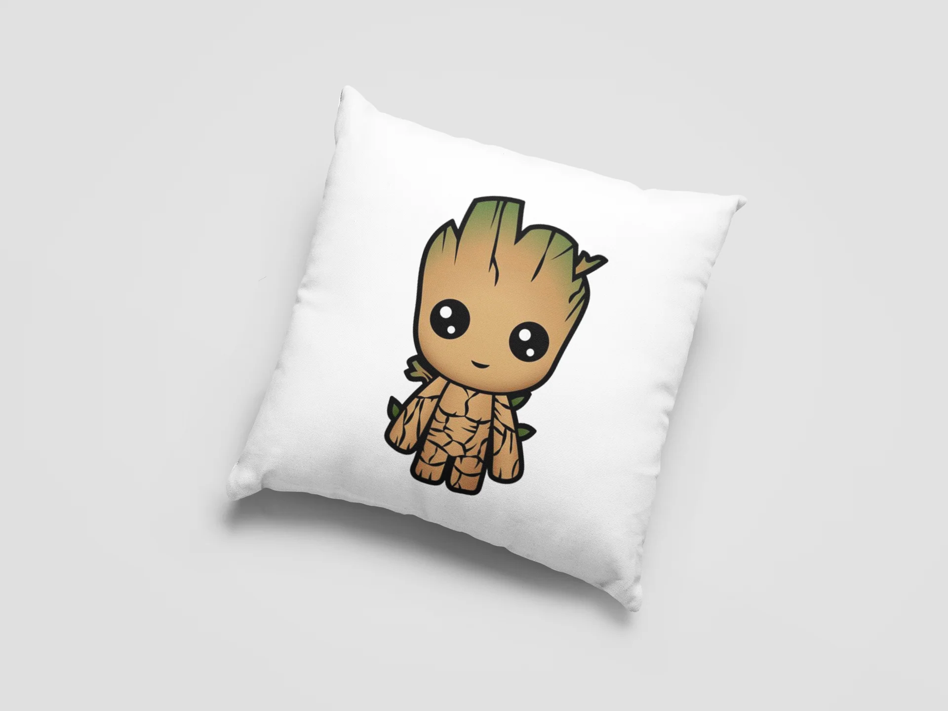Baby Groot Printed Cushion