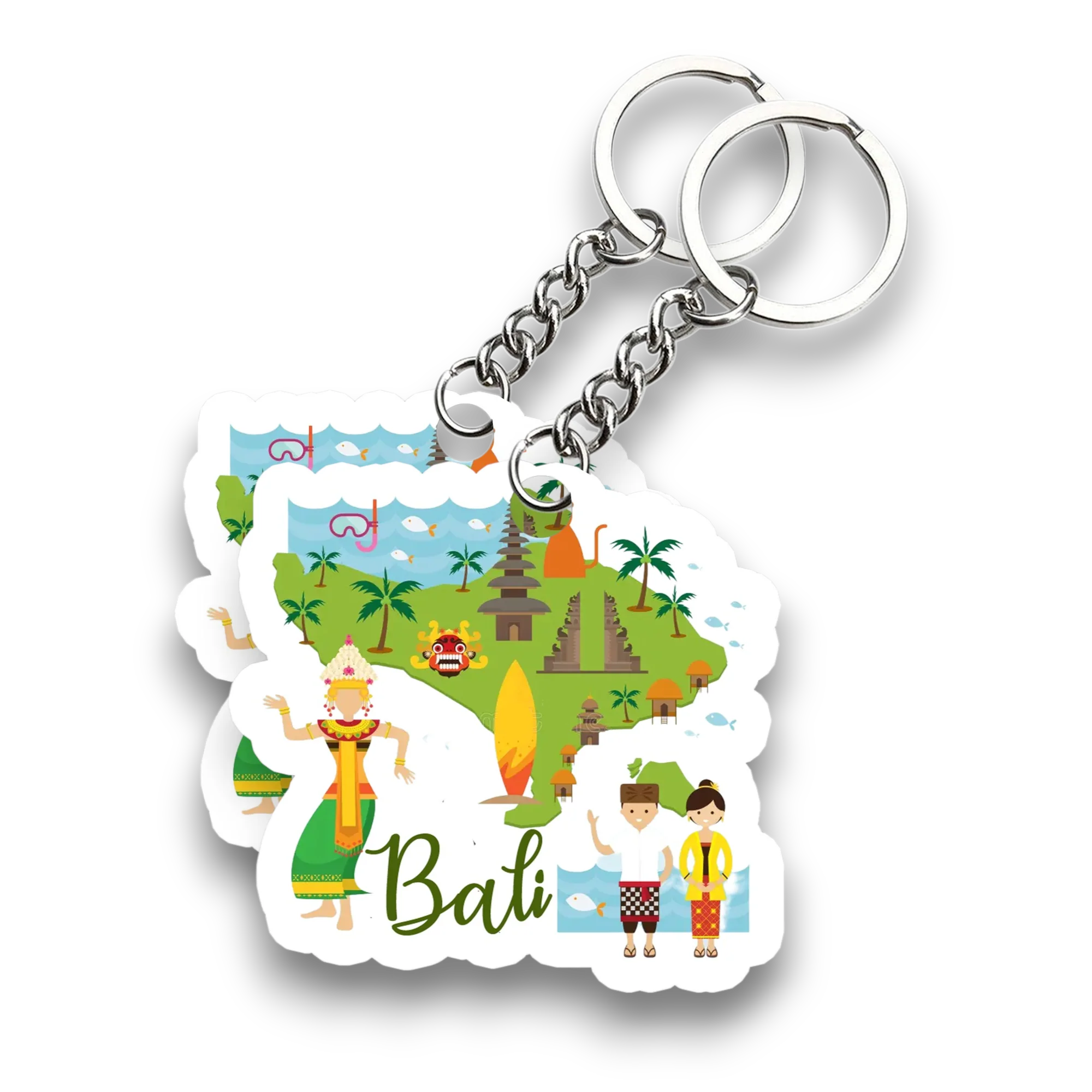 Bali Key chain ( Set of 2 ) - Image 2