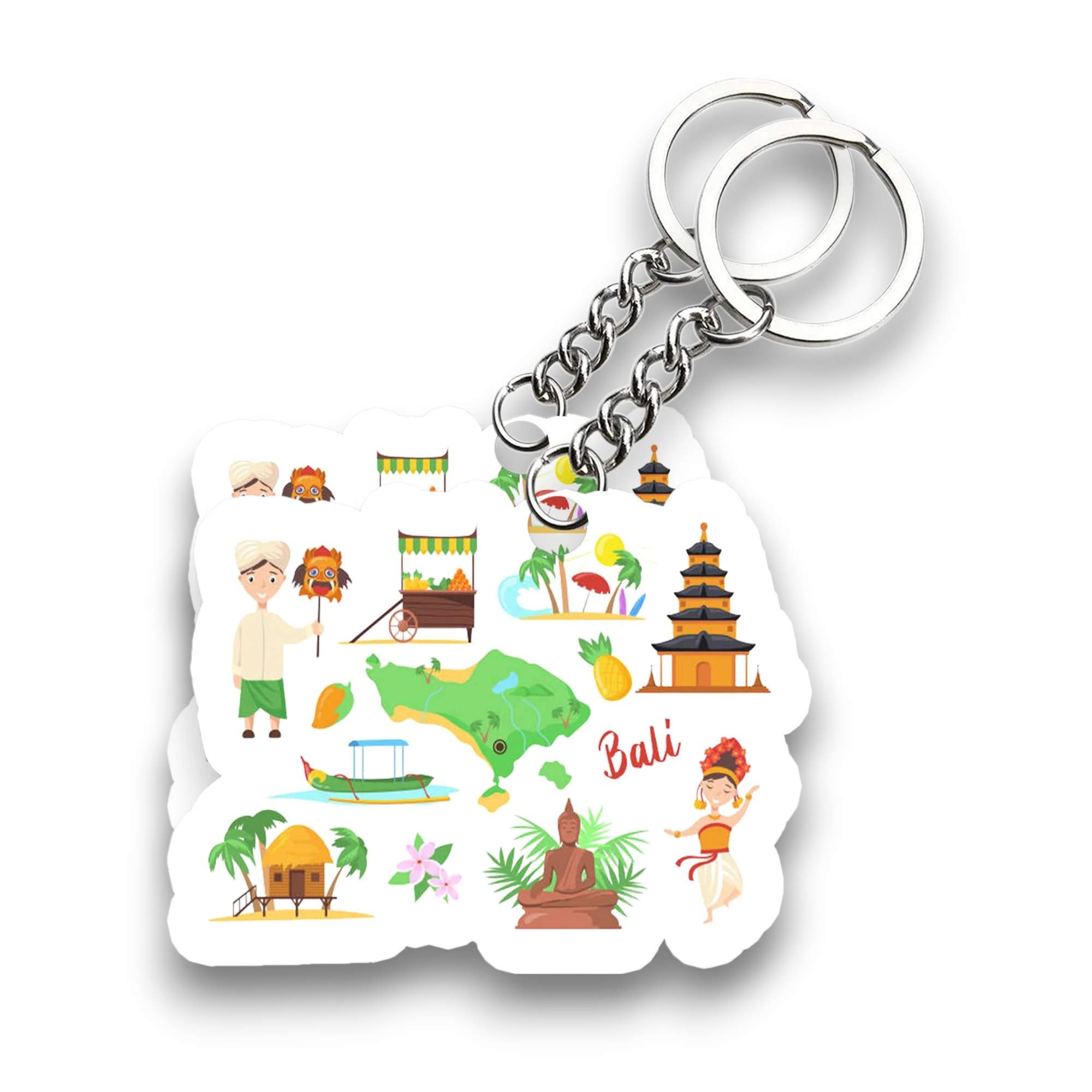 BALI Key chain ( Set of 2 ) - Image 2
