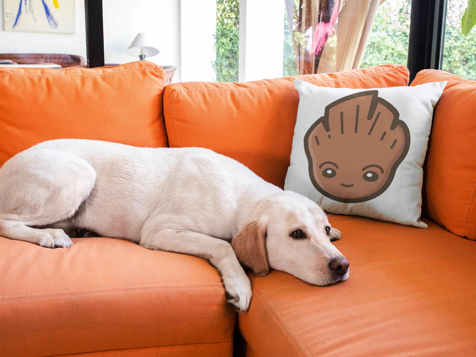 Baby Groot Printed Cushion - Image 3