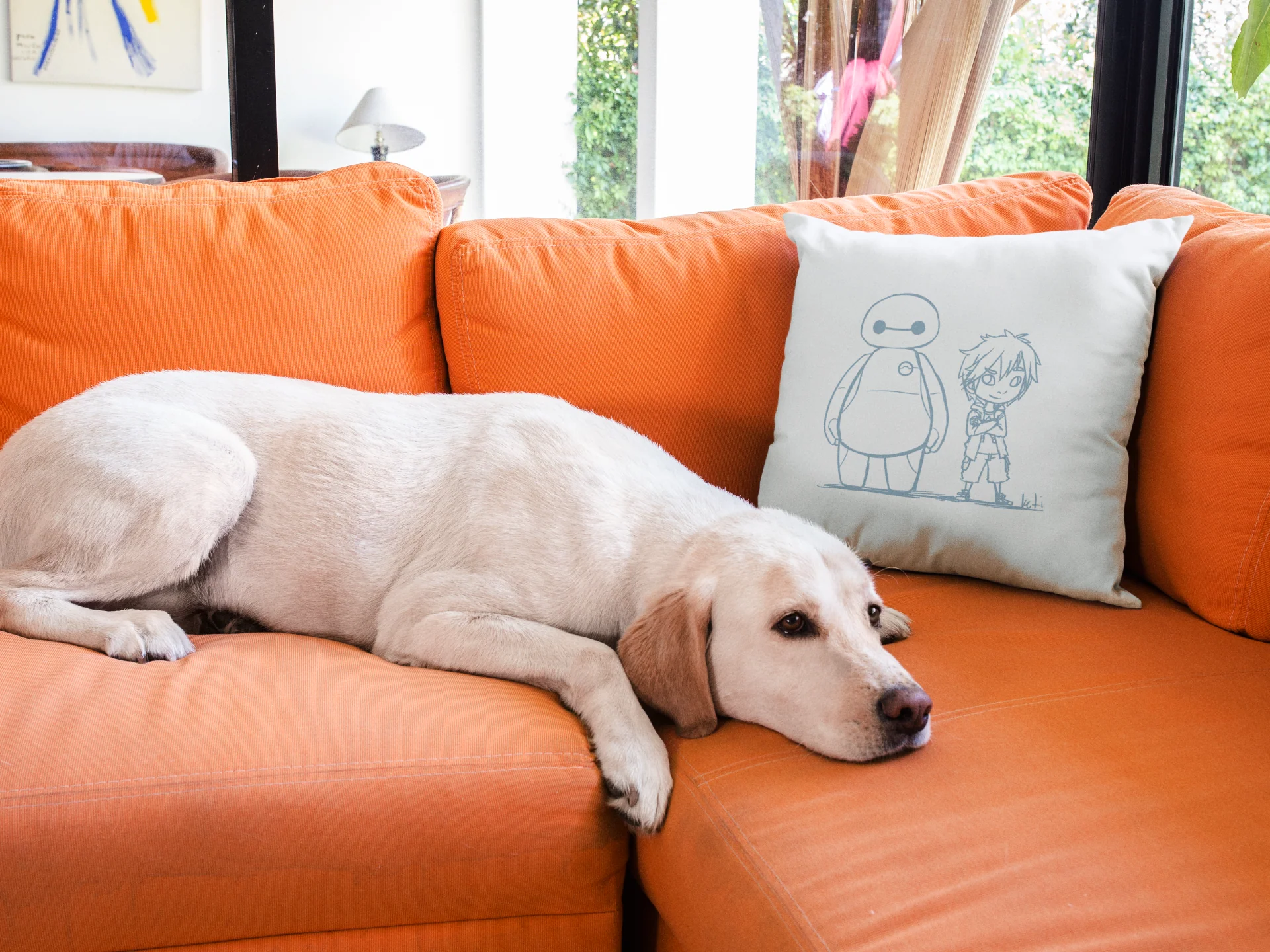 Baymax Printed Cushion - Image 3