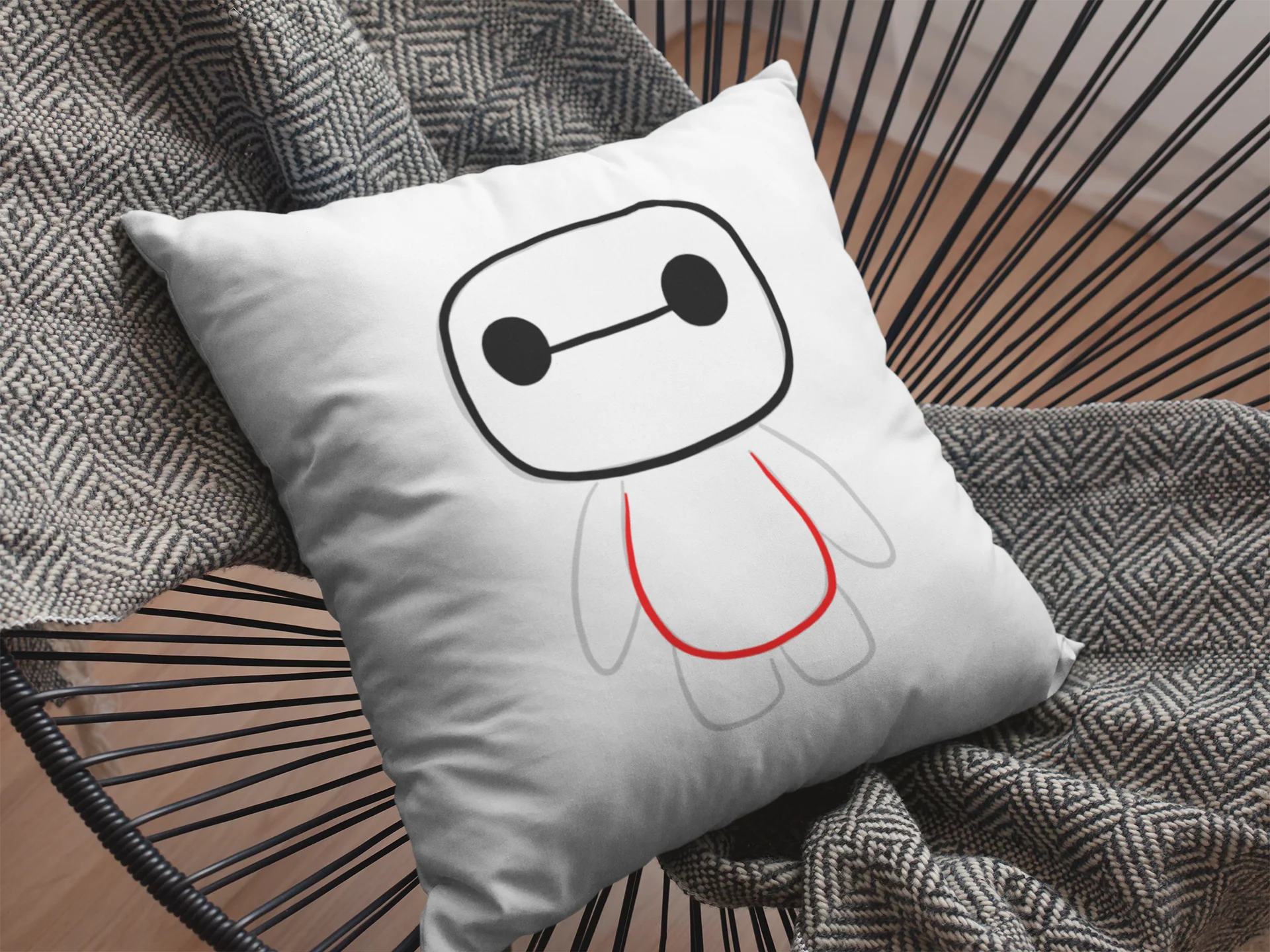 Baymax Printed Cushion - Image 2