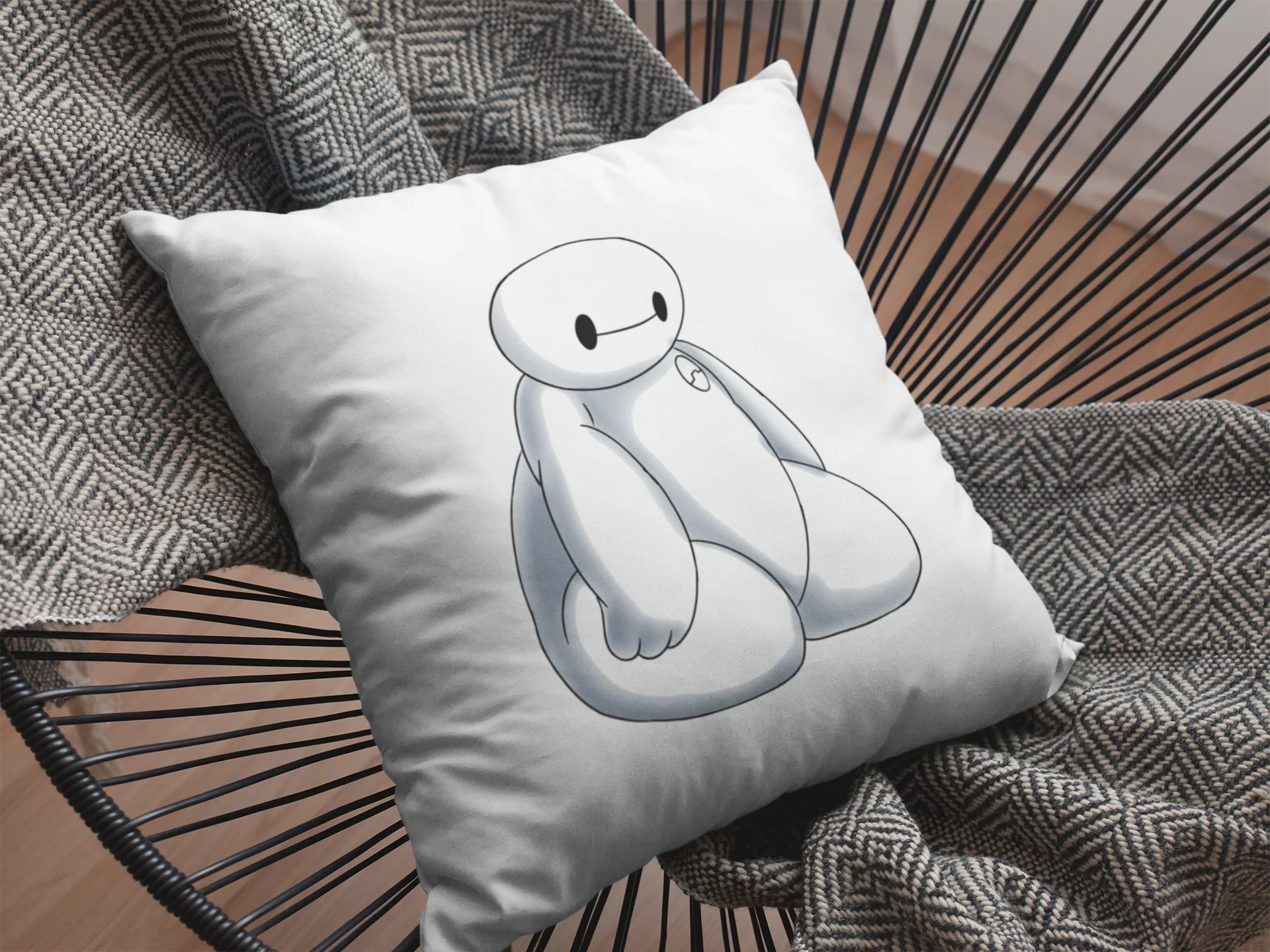 Baymax Printed Cushion - Image 2
