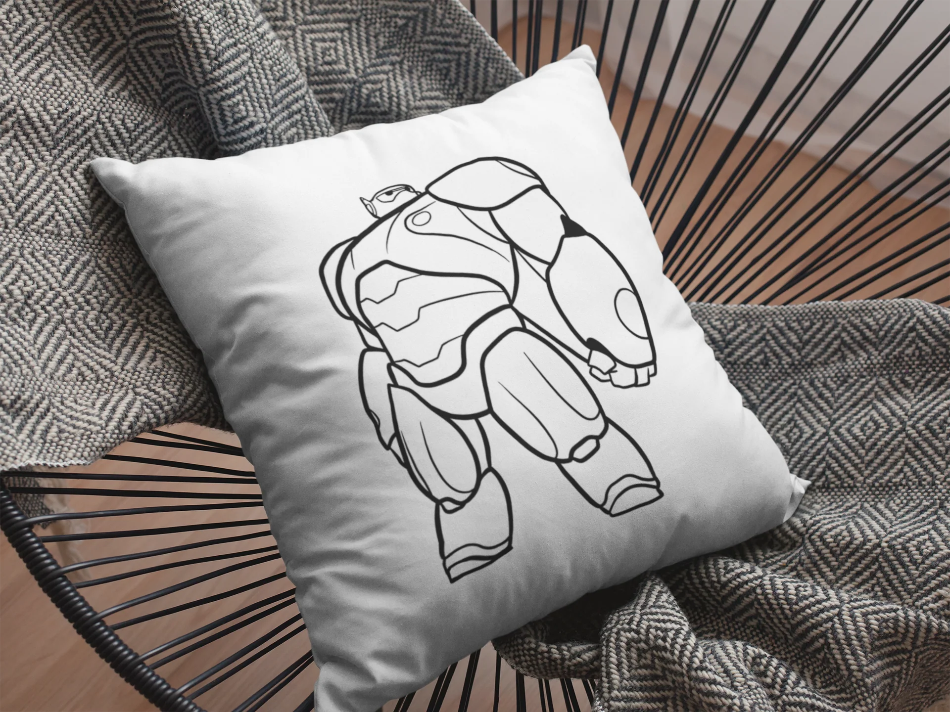 Baymax Printed Cushion - Image 2