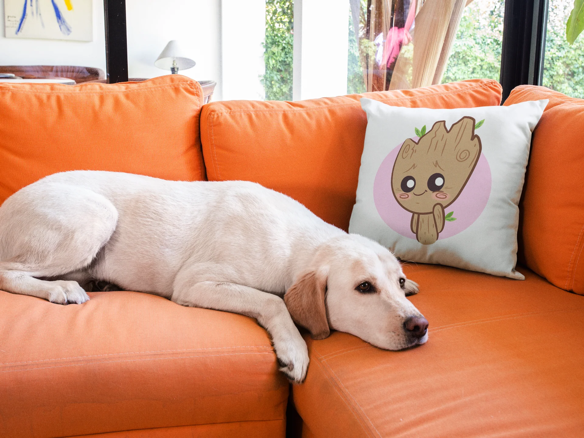 Baby Groot Printed Cushion - Image 3