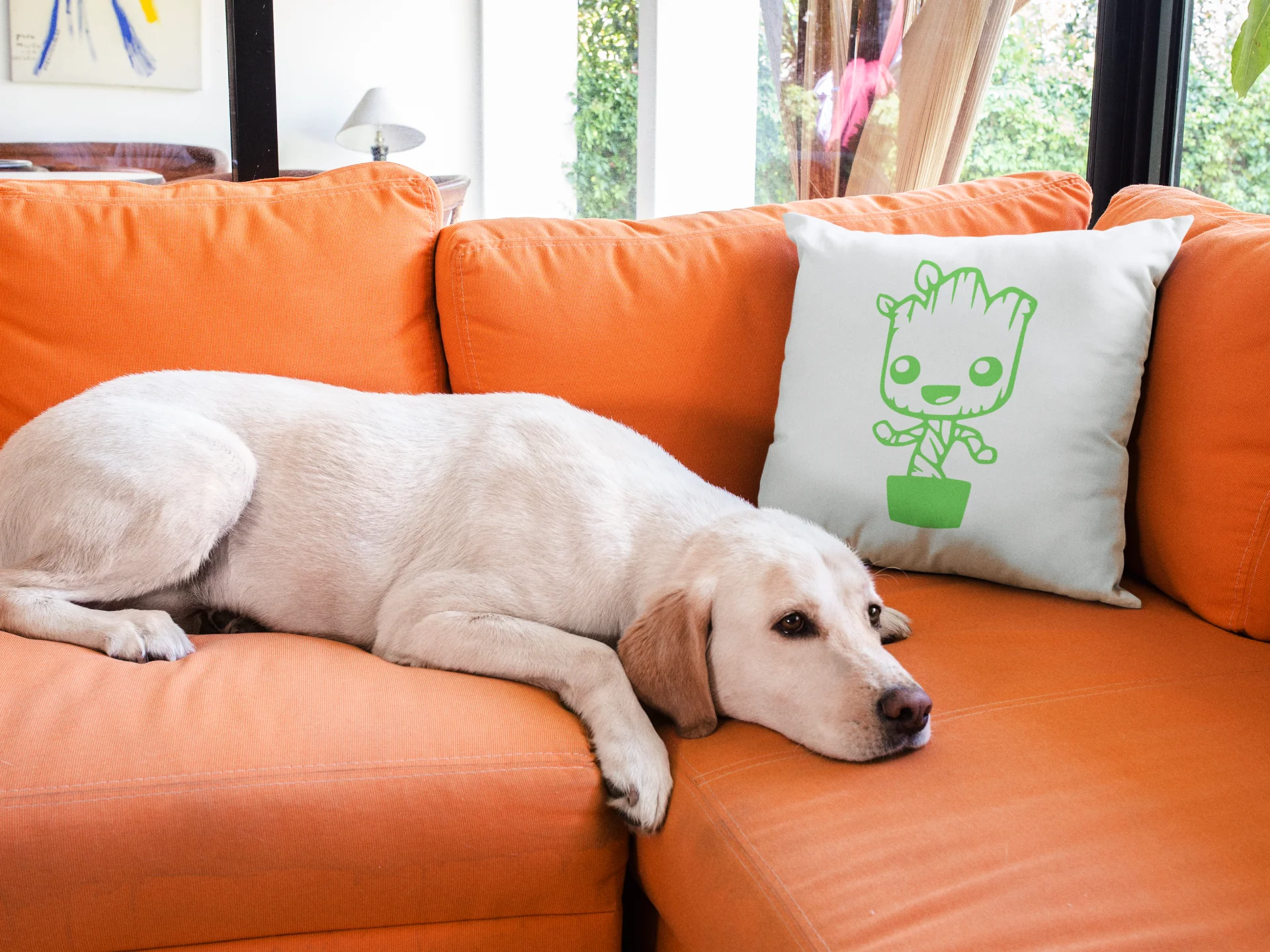 Baby Groot Printed Cushion - Image 3