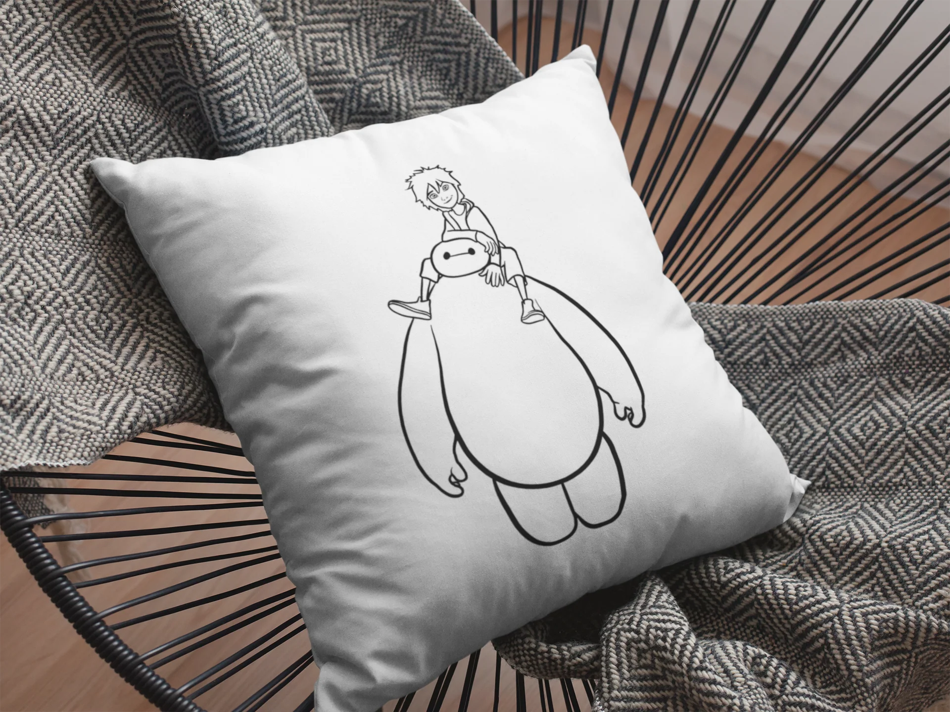 Baymax Printed Cushion - Image 2