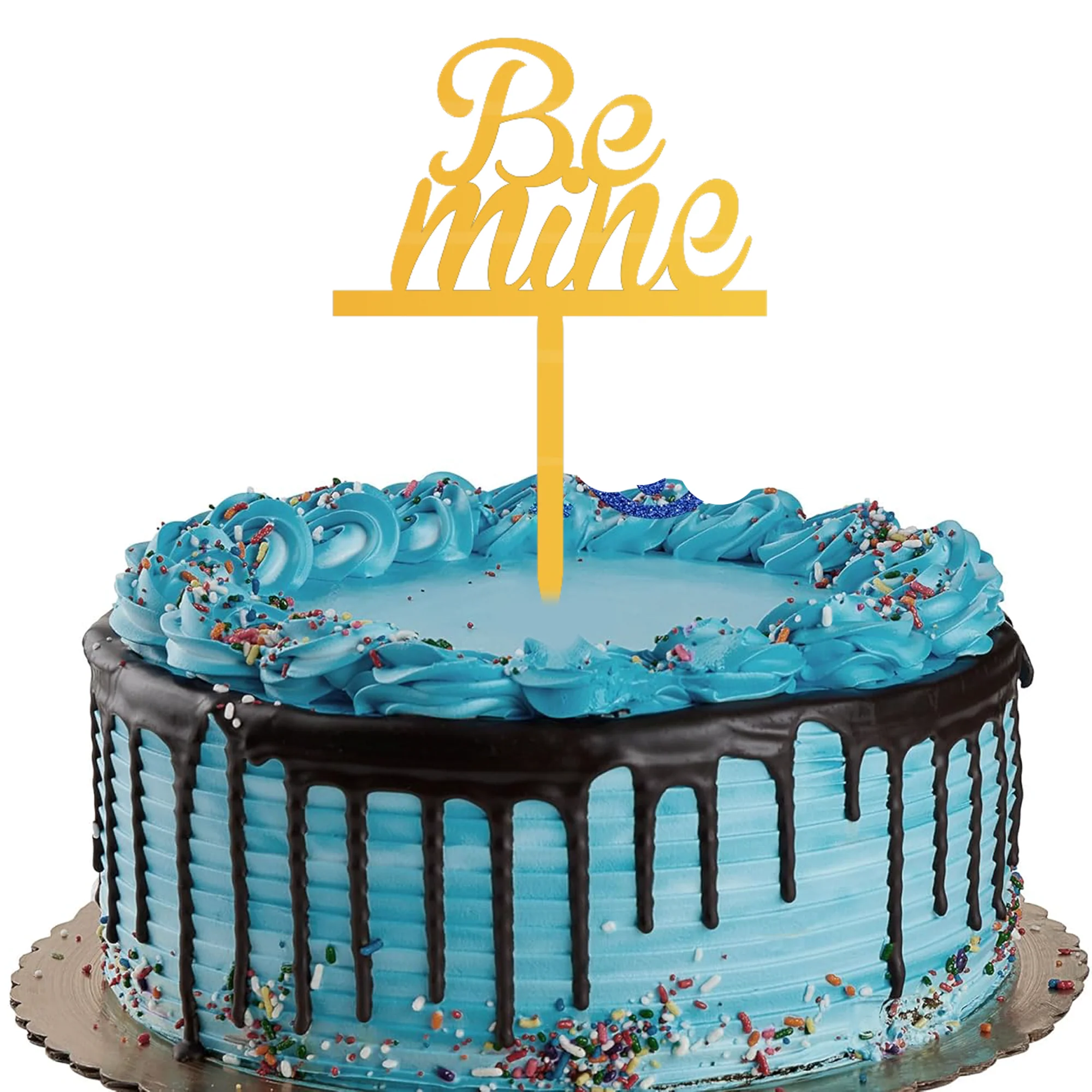 BE Mine Cake Topper