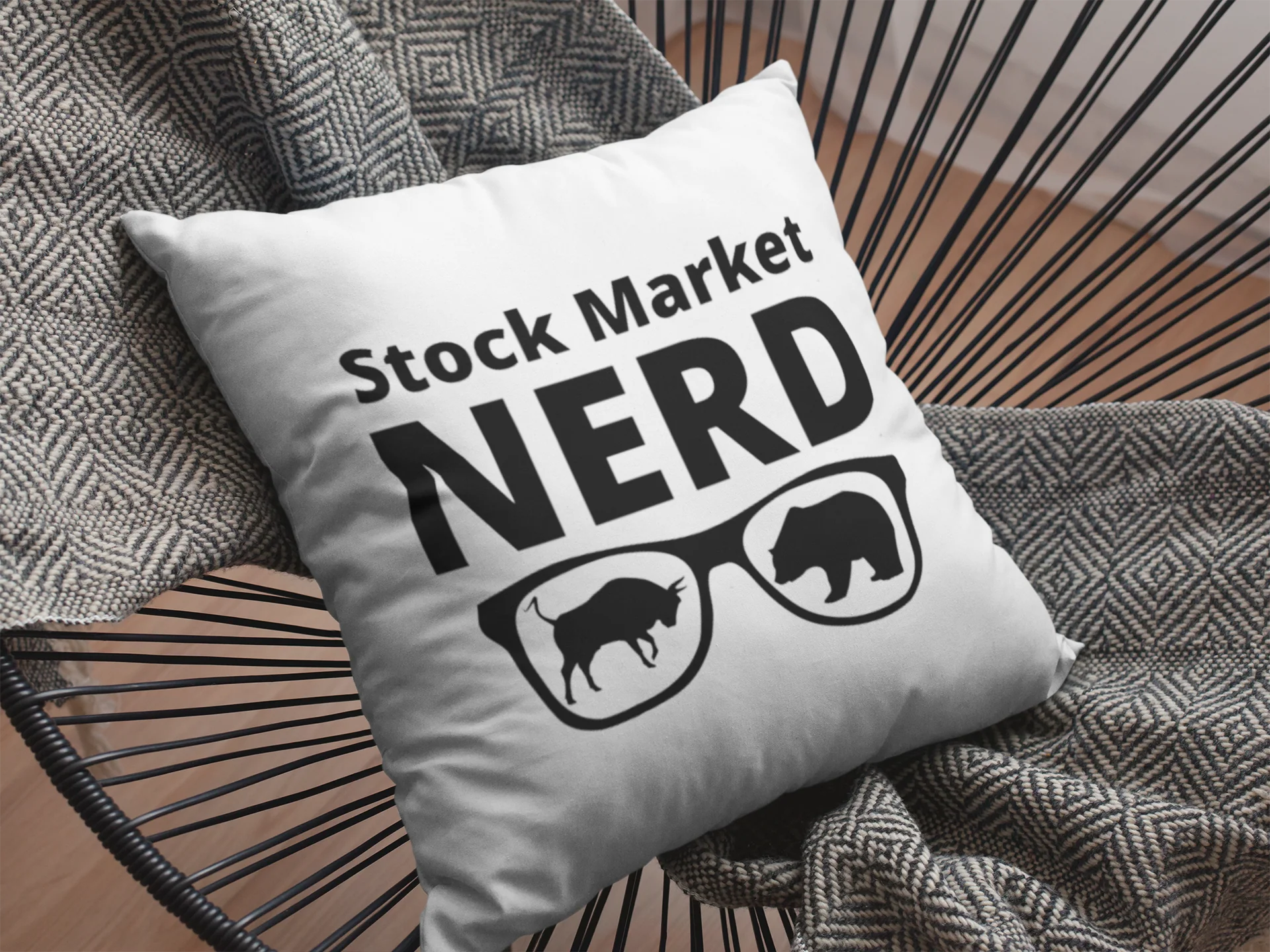 NERD Printed Cushion - Image 2