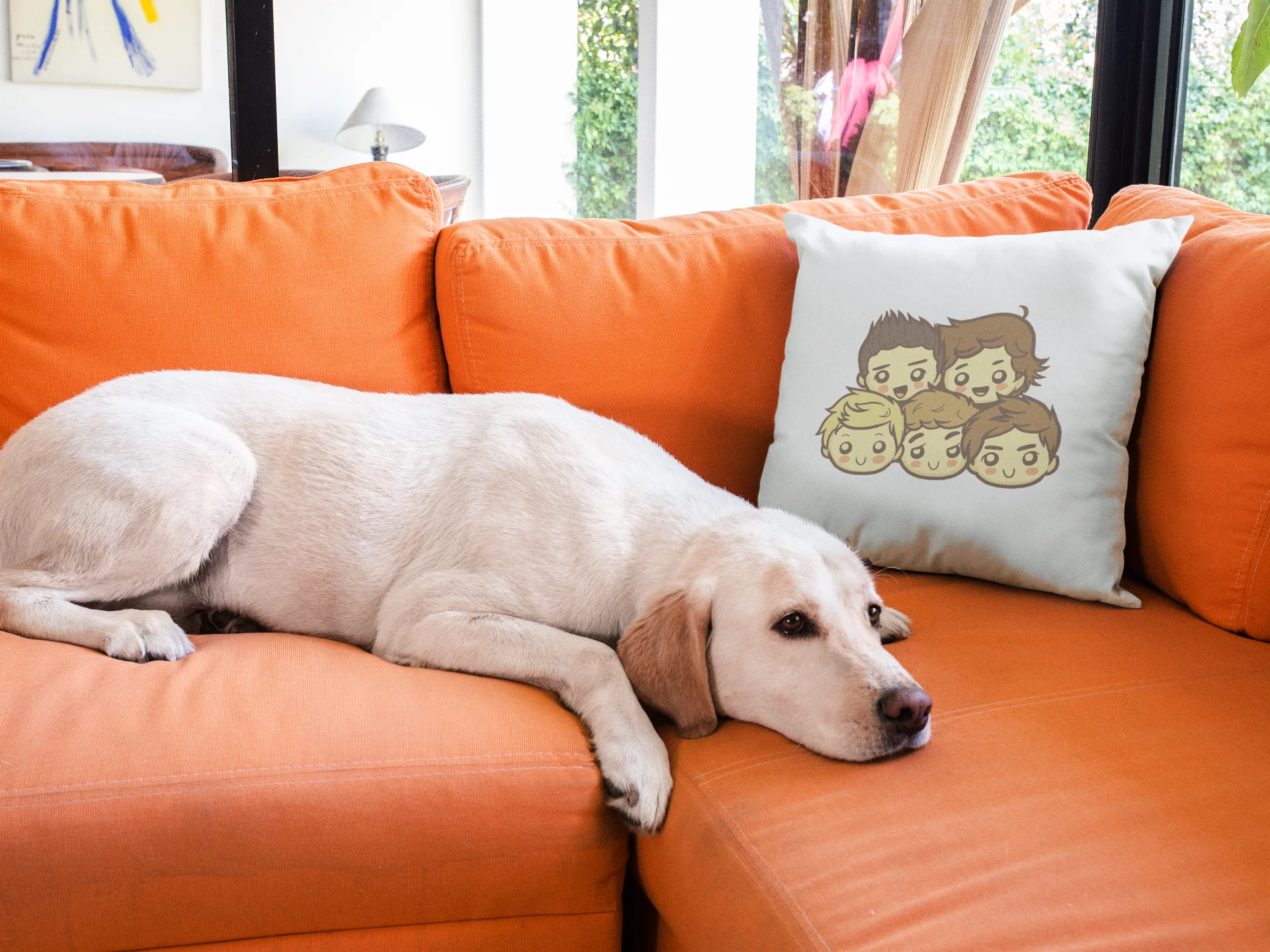 One Direction Printed Cushion - Image 3