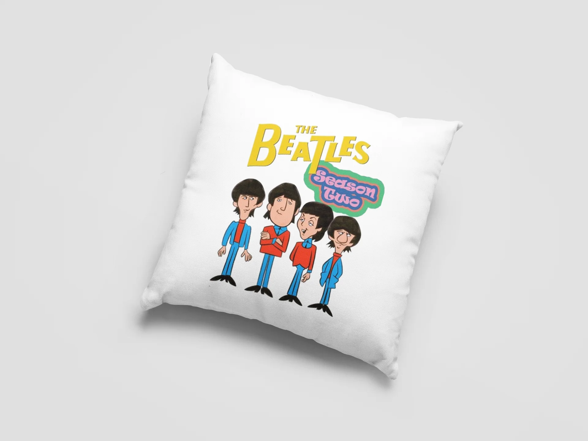Beatles Printed Cushion