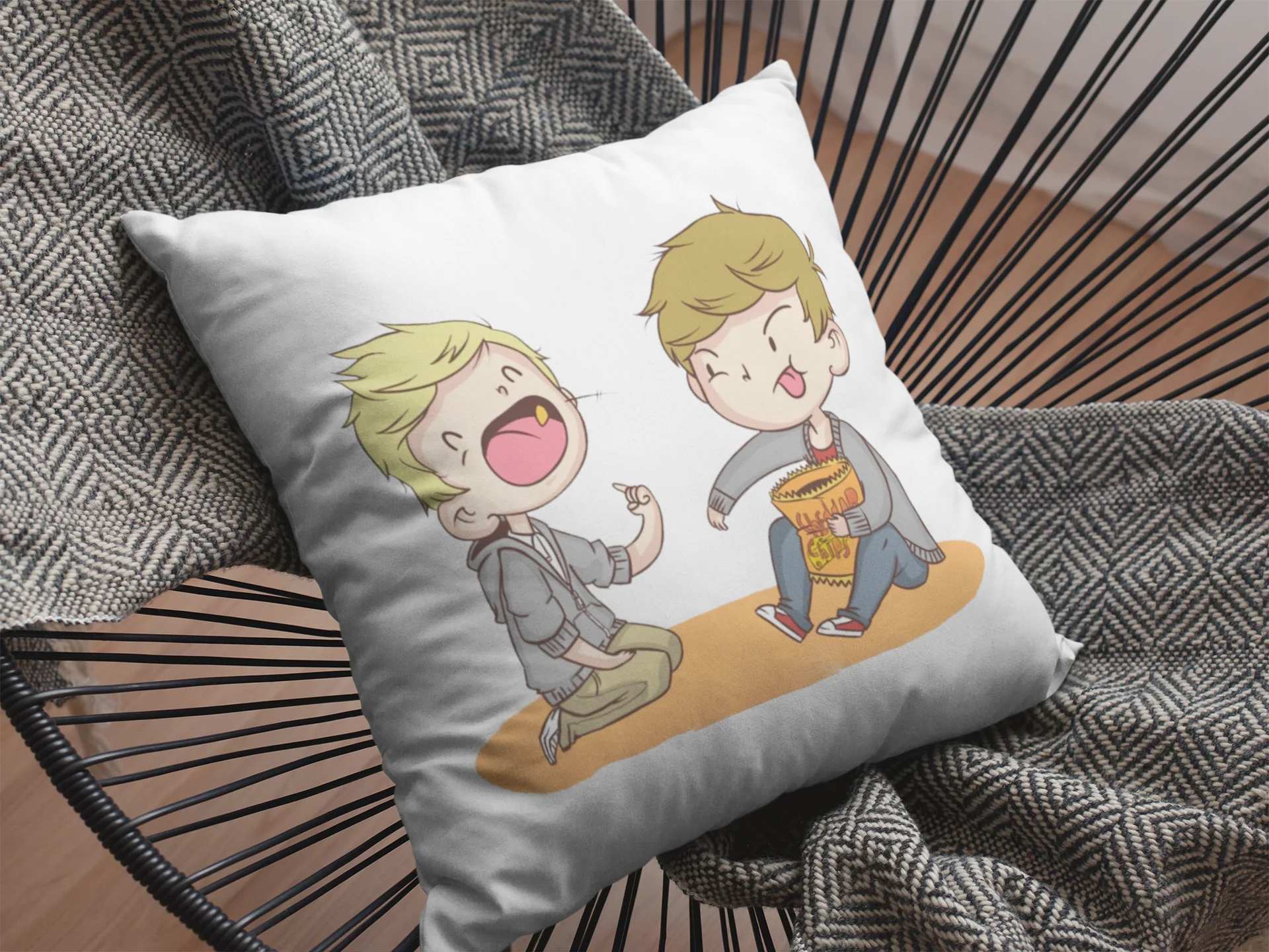 One Direction Printed Cushion - Image 2