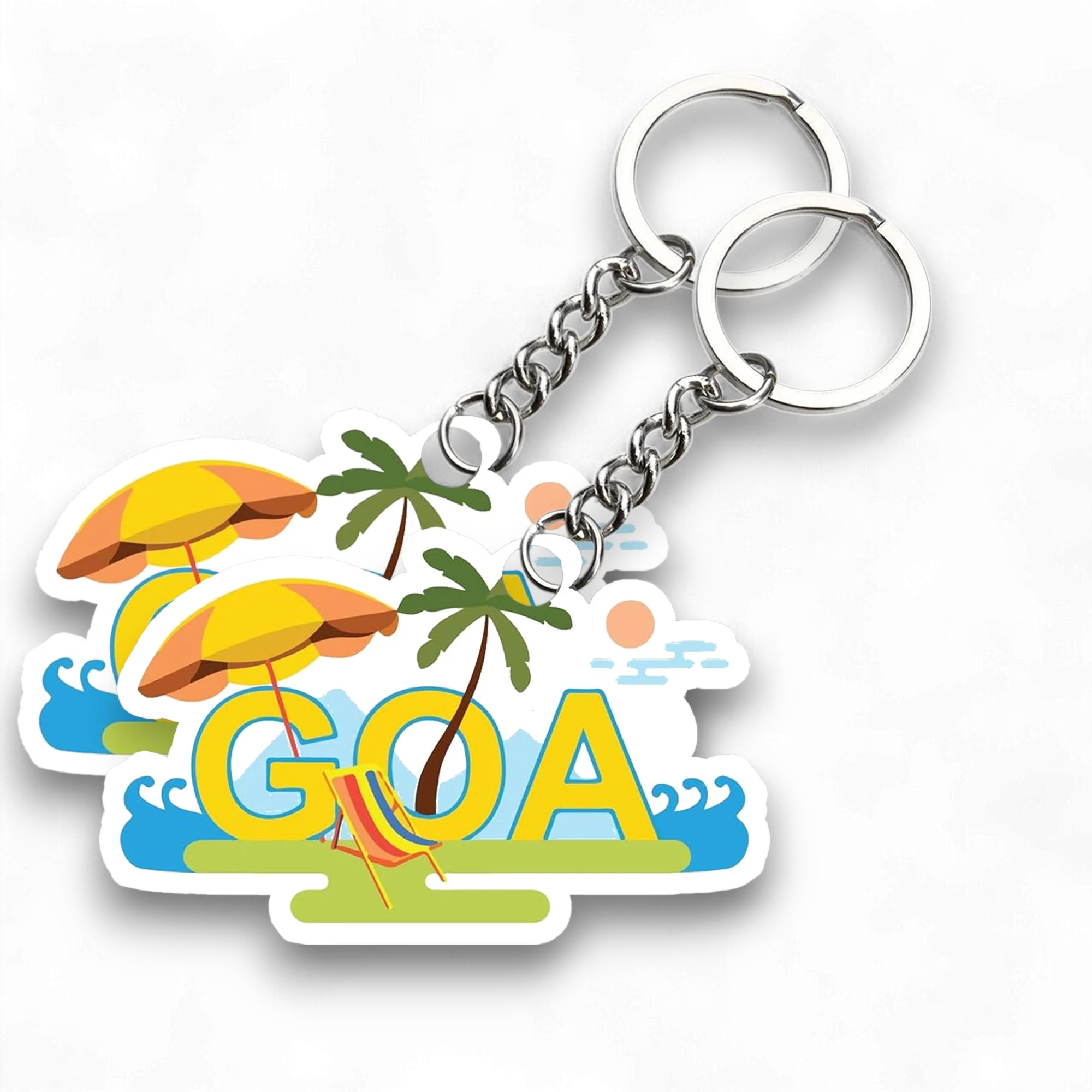 Beautiful Goa Key chain ( Set of 2 ) - Image 2