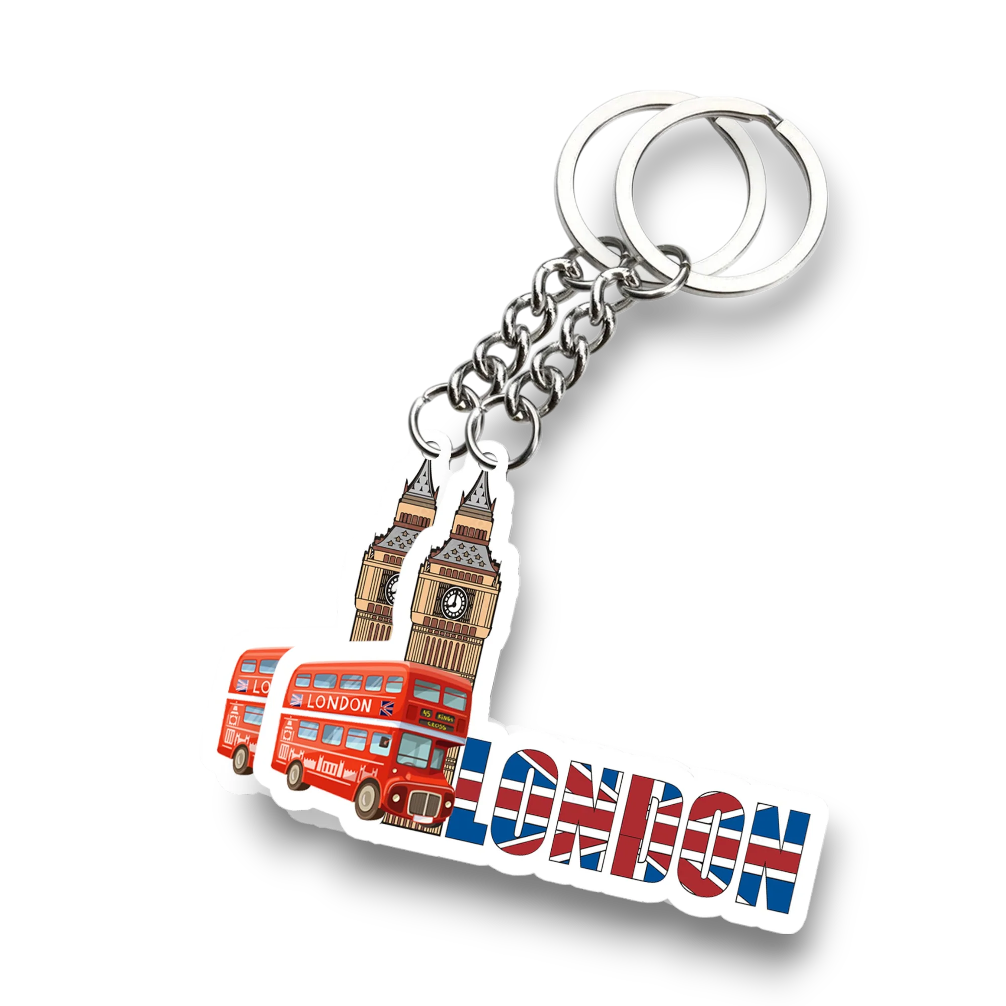 Beautiful London  Key chain ( Set of 2 ) - Image 2