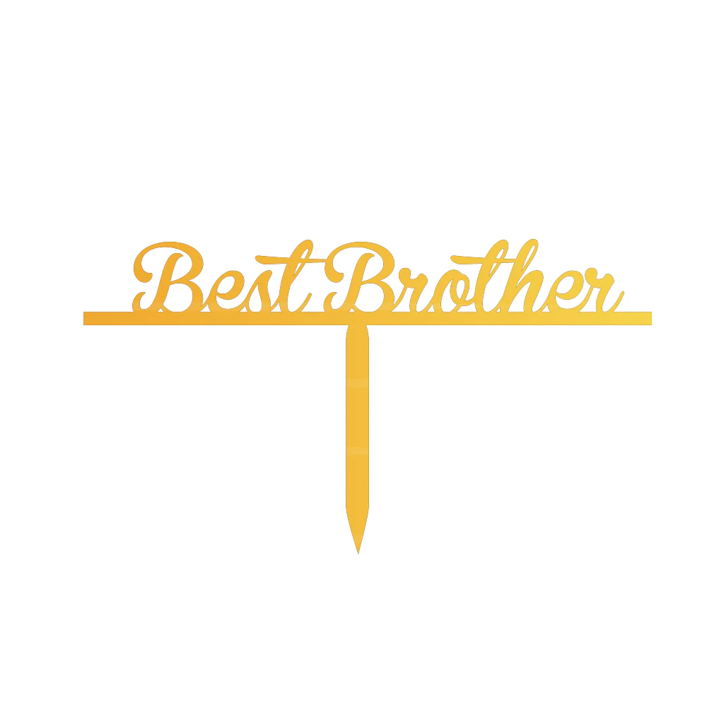 Best Brother cake topper - Image 2