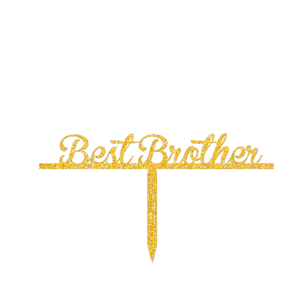 Best Brother cake topper - Image 3