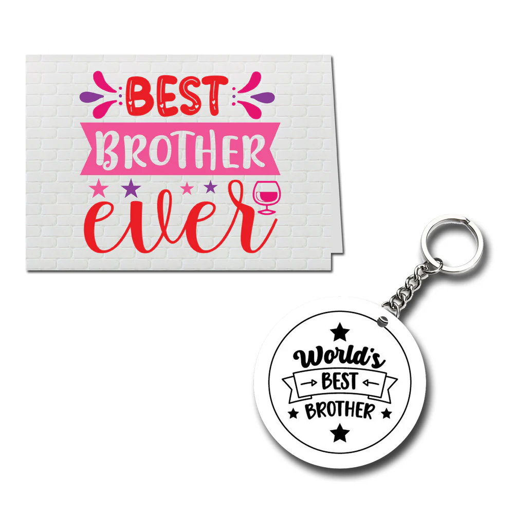 Best Brother Printed Greeting Card