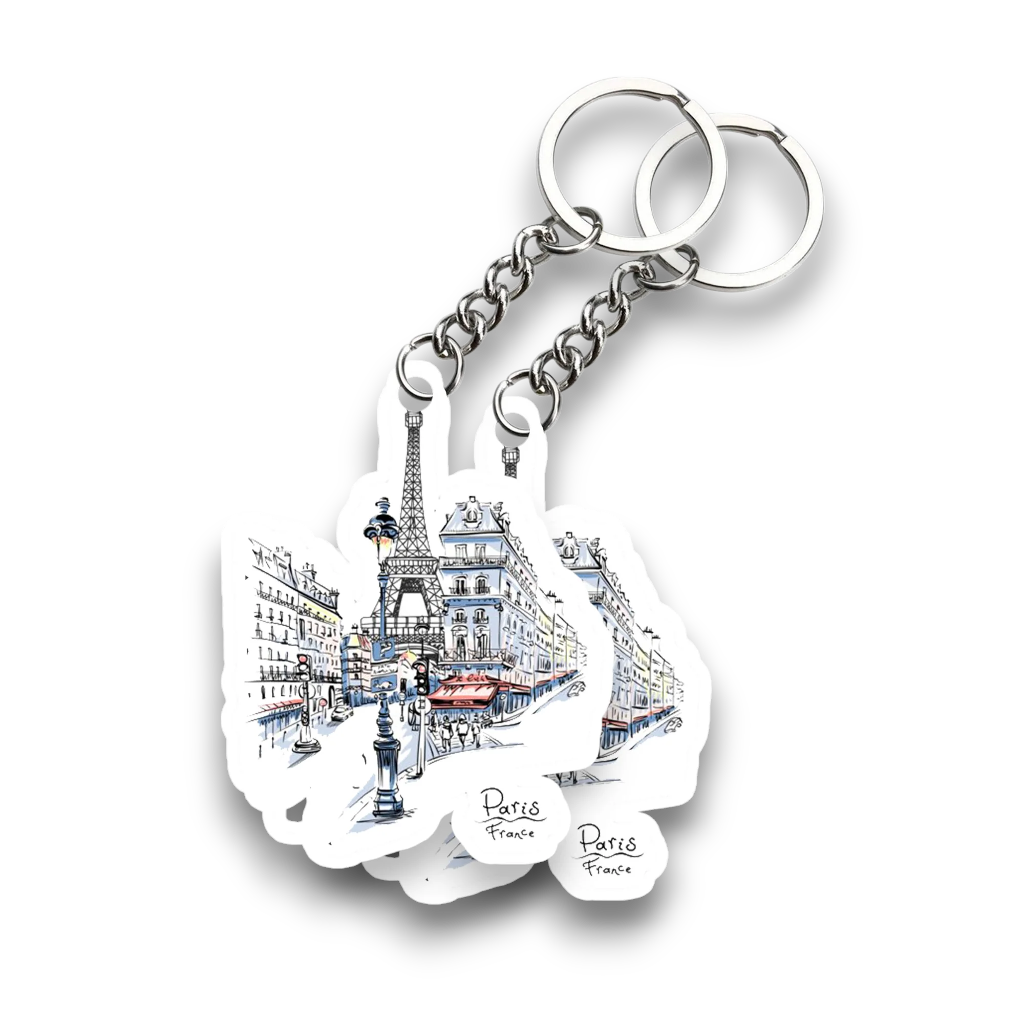Best Paris   Key chain ( Set of 2 ) - Image 2