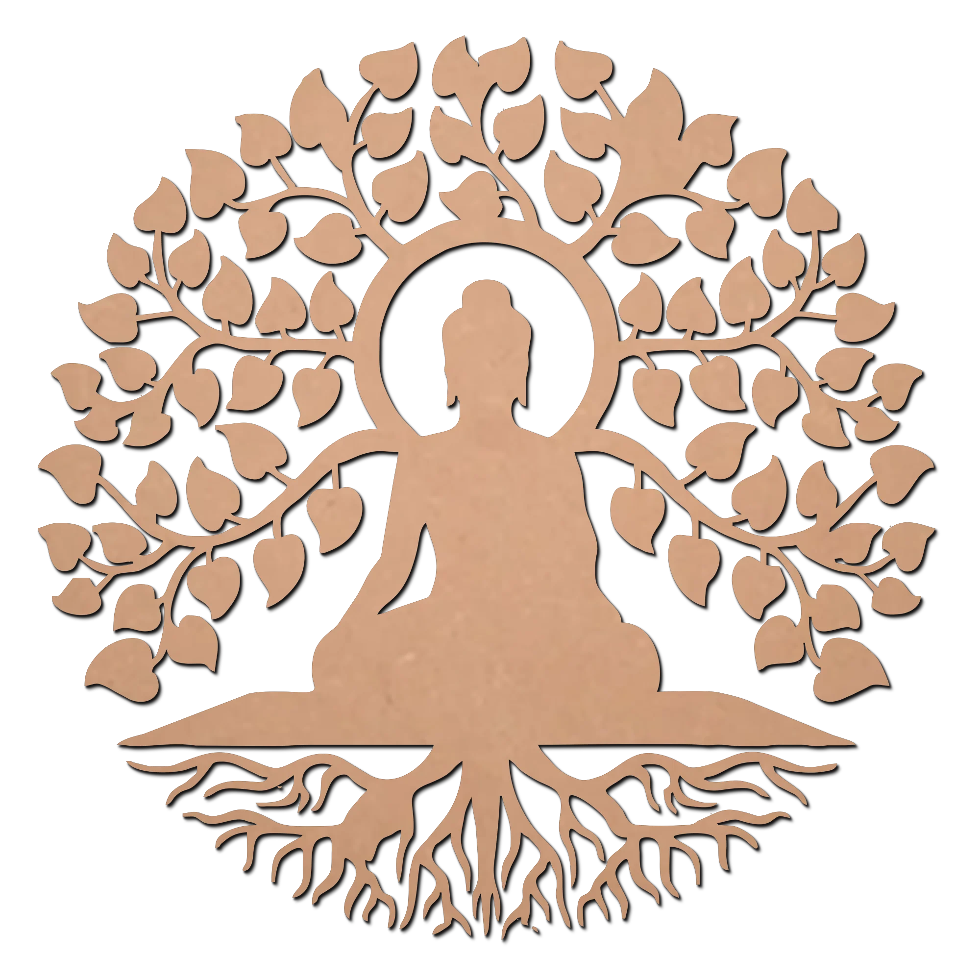 Buddha Cutting MDF Cutouts for Art and Craft Work / Craft Shapes