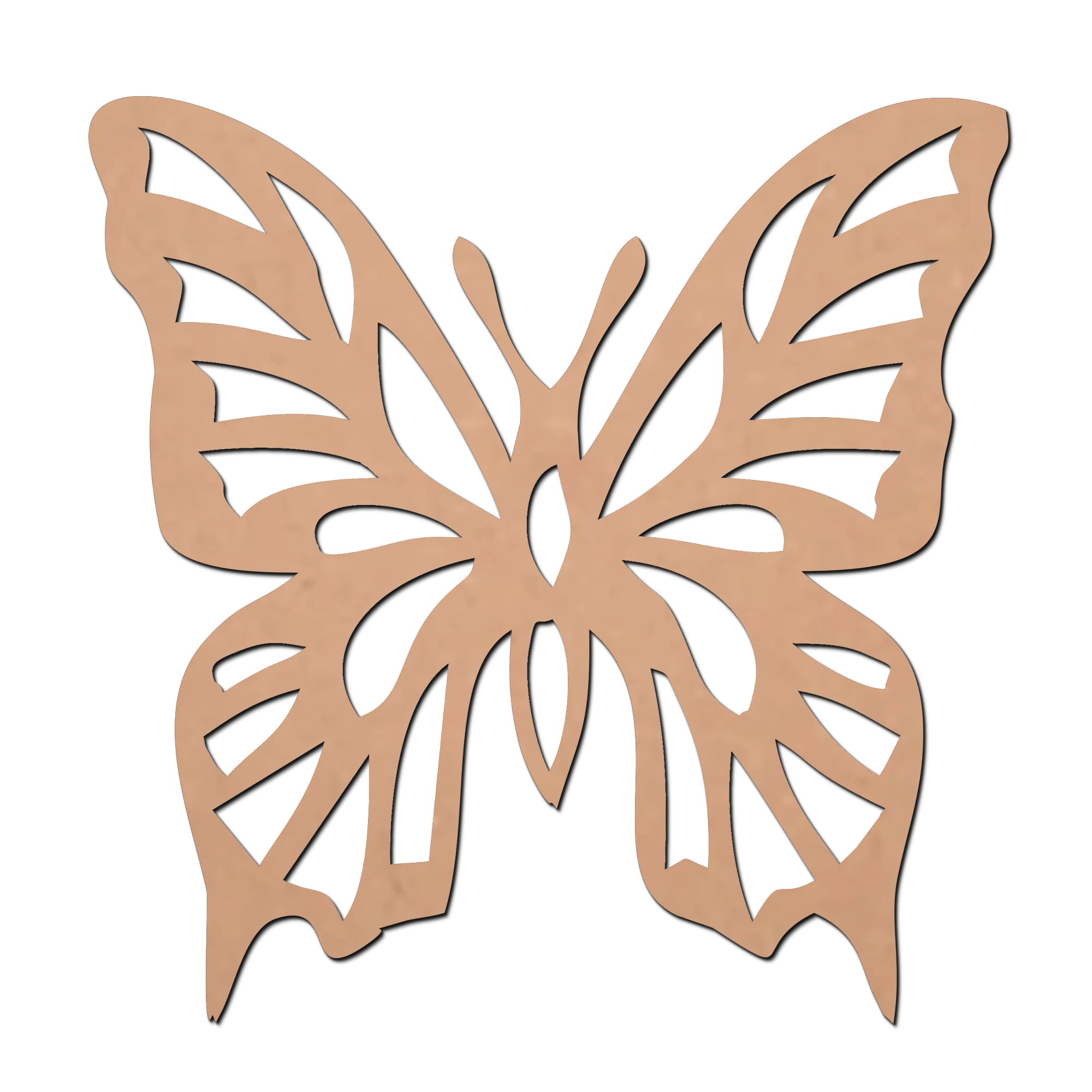 Butterfly Art 2 Cutting  MDF Cutouts for Art and Craft Work / Craft Shapes