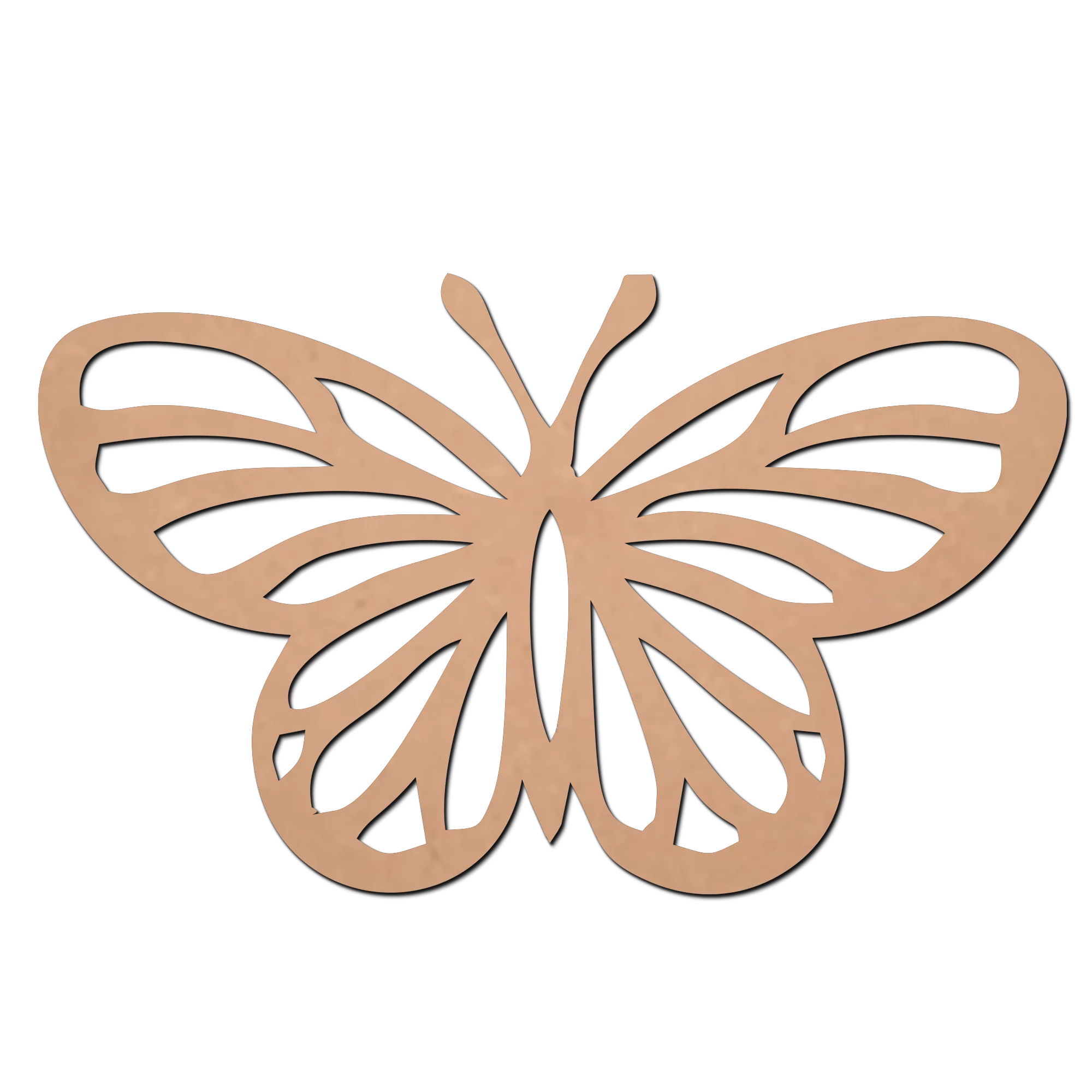 Butterfly Art Cutting  MDF Cutouts for Art and Craft Work / Craft Shapes