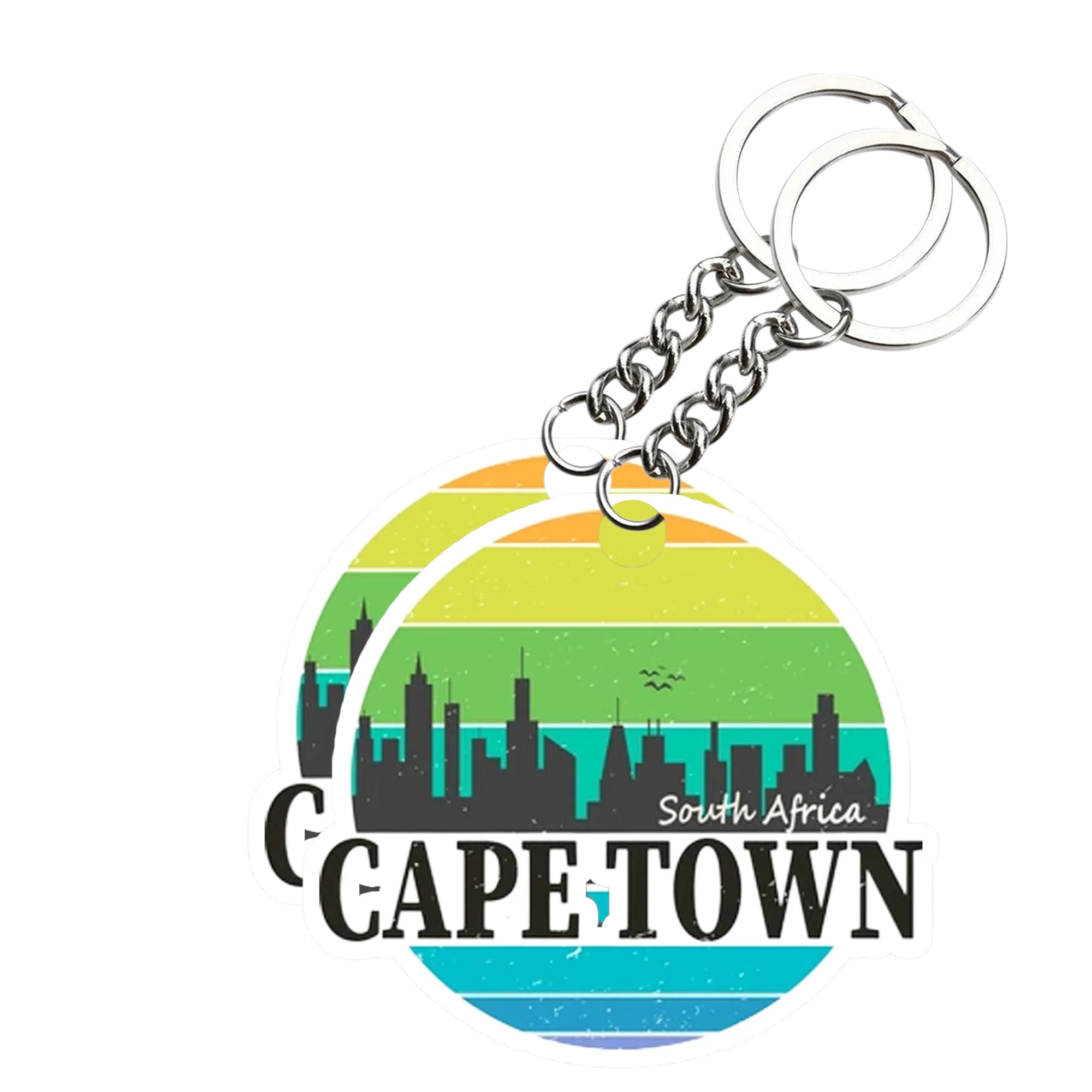 Cap Town Key chain ( Set of 2 ) - Image 2