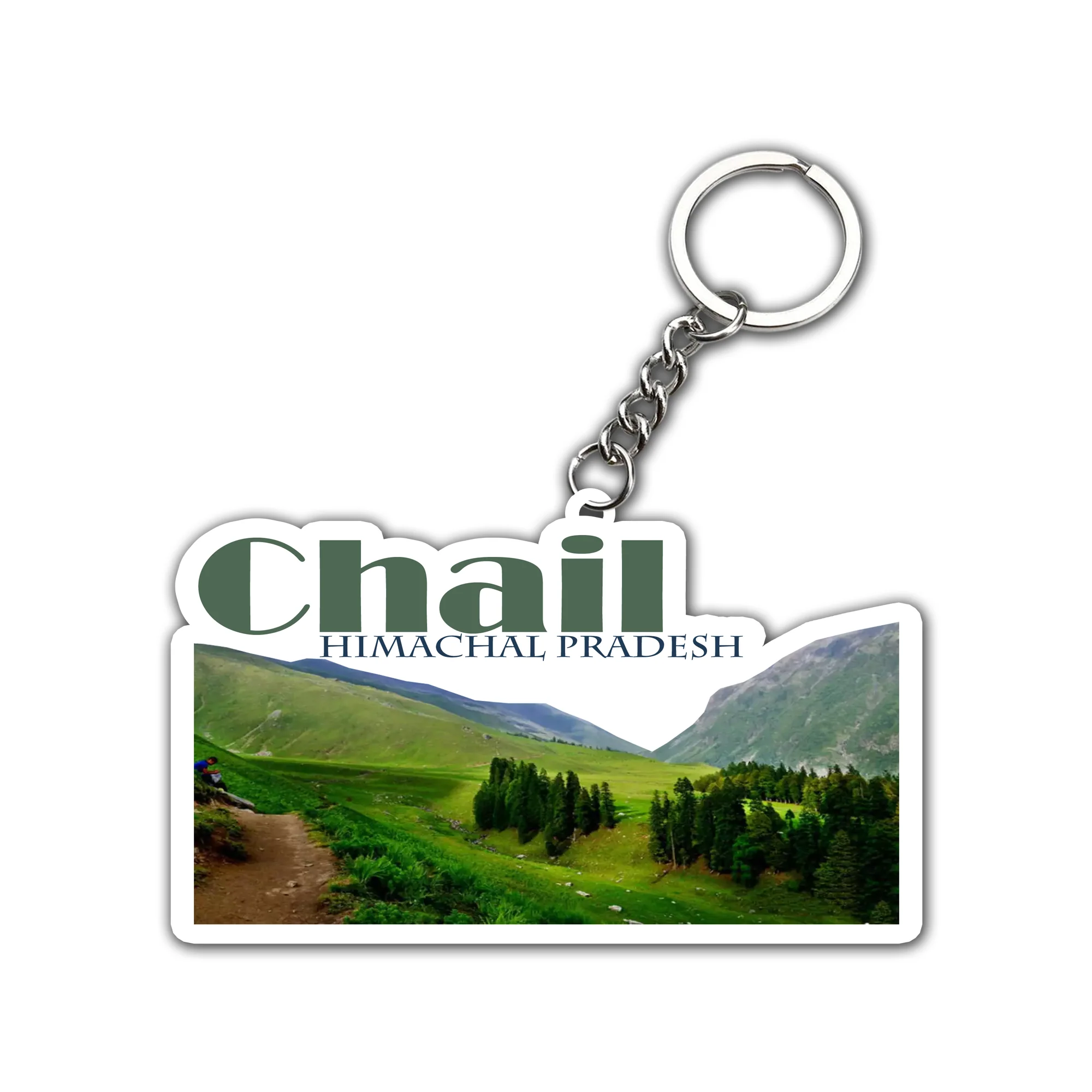 Chail Himanchal Key chain ( Set of 2 )