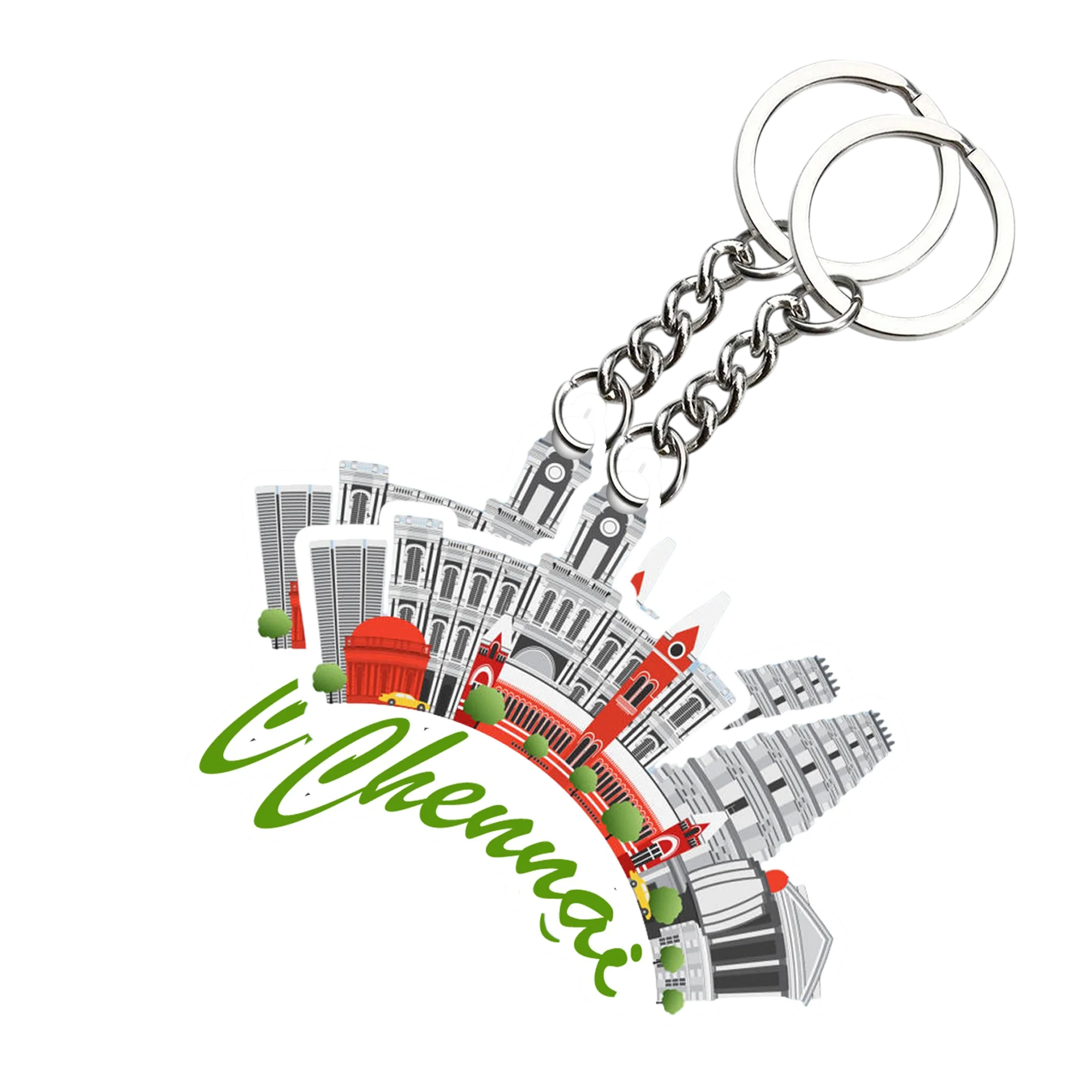 Chennai Key chain ( Set of 2 ) - Image 2