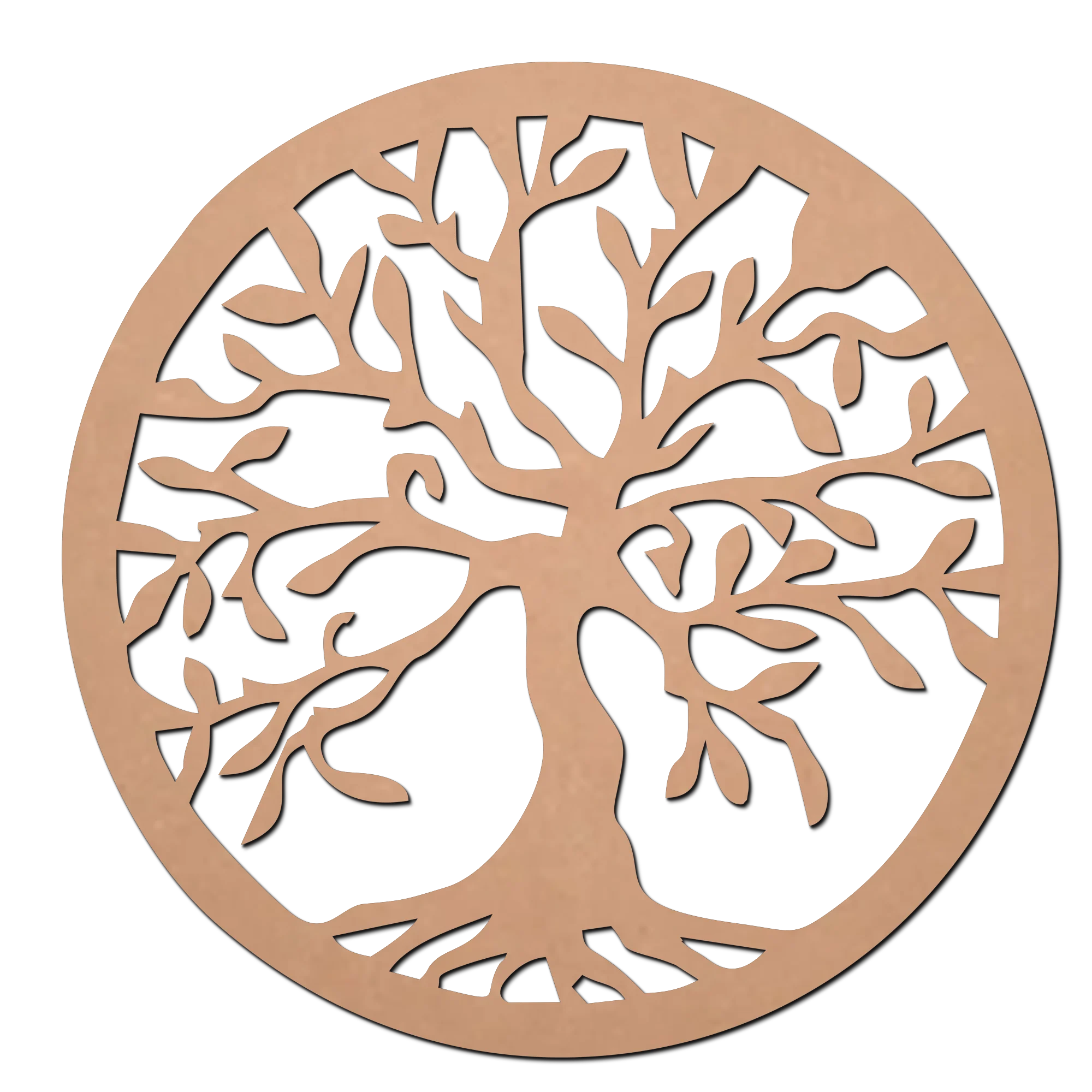 Circle Tree MDF Cutouts for Art and Craft Work / Craft Shapes