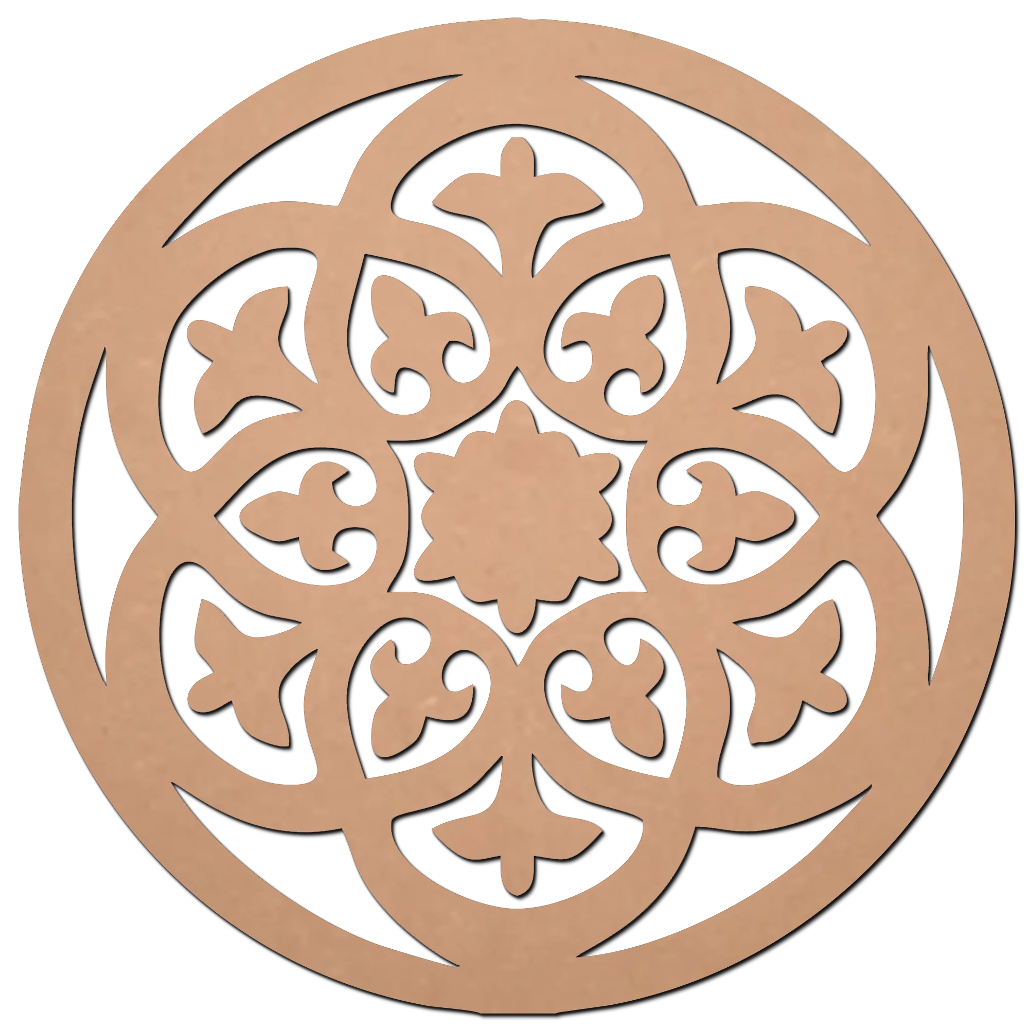 Cirlcle Art MDF Cutouts for Art and Craft Work / Craft Shapes
