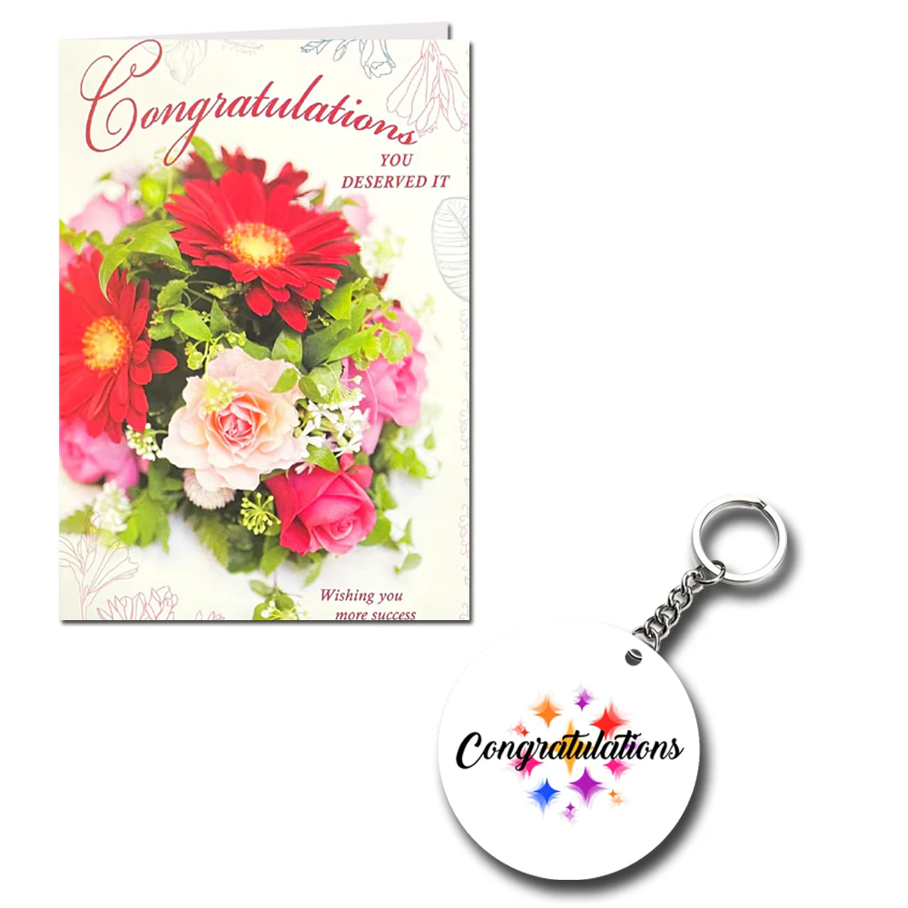Congratulation Printed Greeting Card