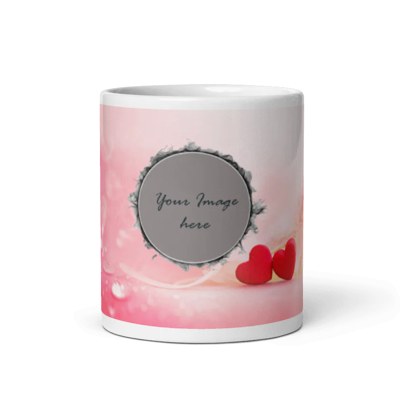 Copy of Customized Coffee Mug - Add Your Own Photo -Lovely Background - Image 5