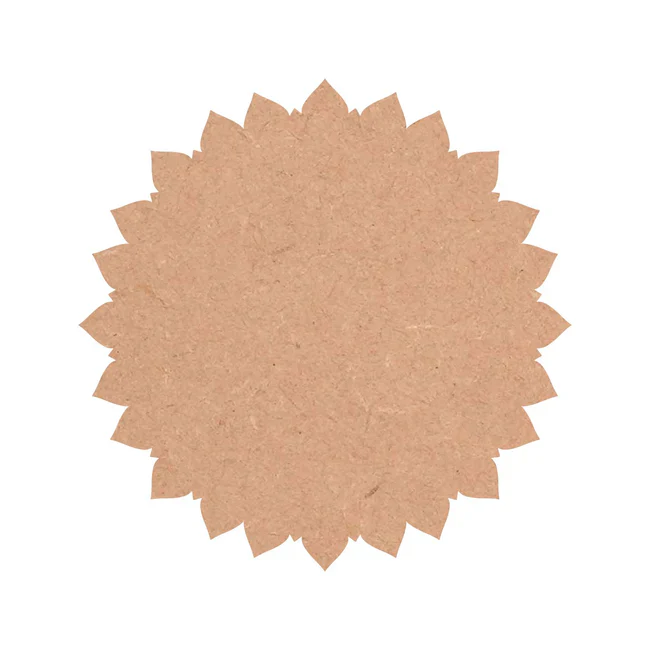 Crafting Creativity MDF Flower Shape