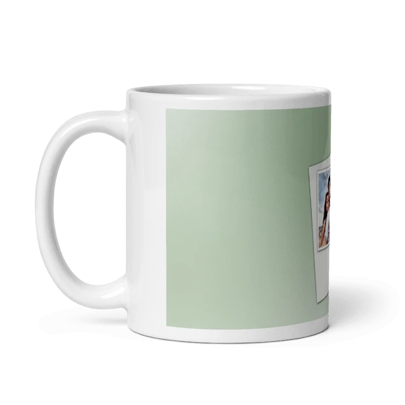 Customized Coffee Mug - Add Your Own Photo -3 Photo Frame Pattern - Image 2