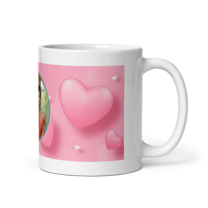 Customized Coffee Mug - Add Your Own Photo - Attractive Pattern - Image 3