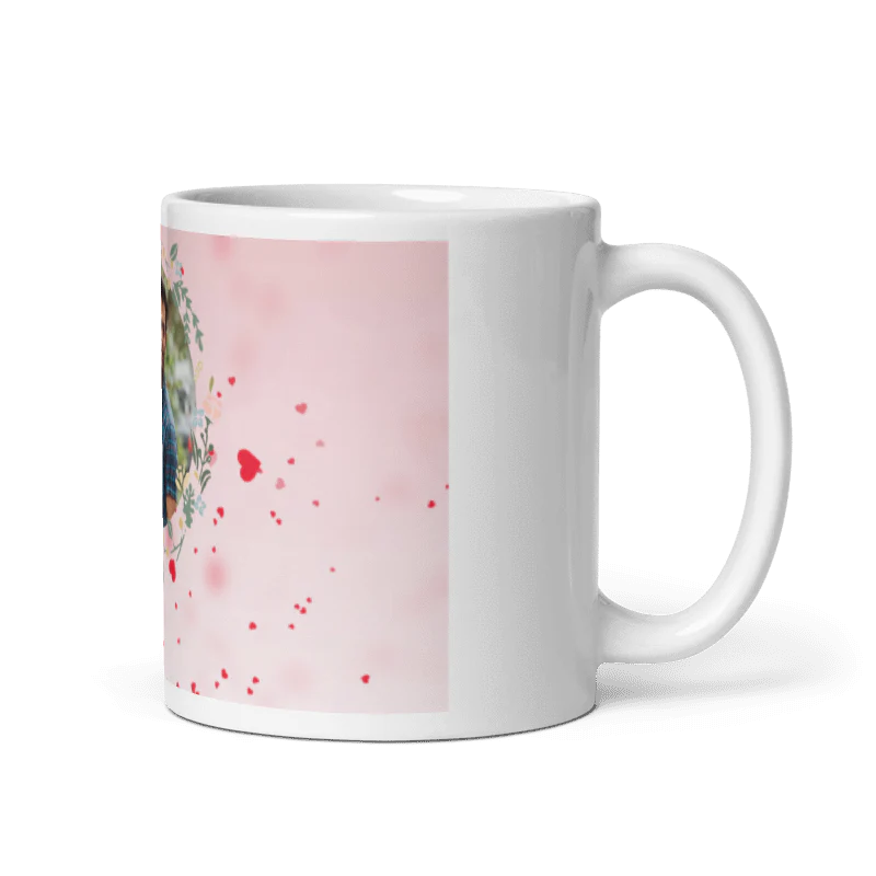 Customized Coffee Mug - Add Your Own Photo - Beautiful Pattern - Image 3