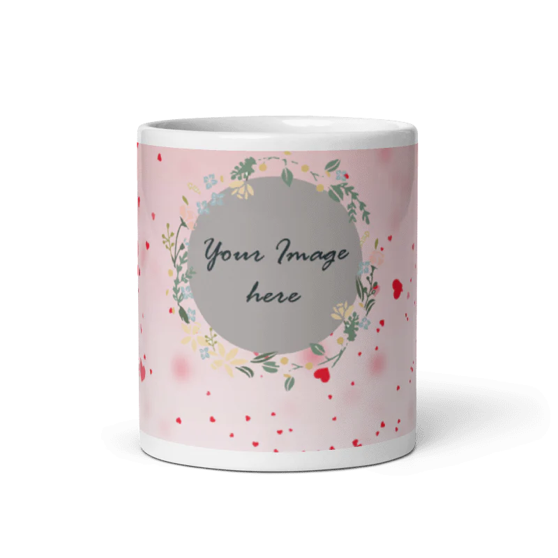 Customized Coffee Mug - Add Your Own Photo - Beautiful Pattern - Image 5