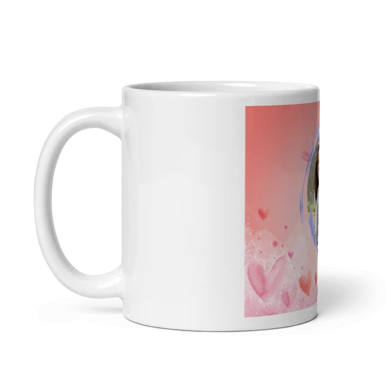 Customized Coffee Mug - Add Your Own Photo - Circle Frame - Image 2